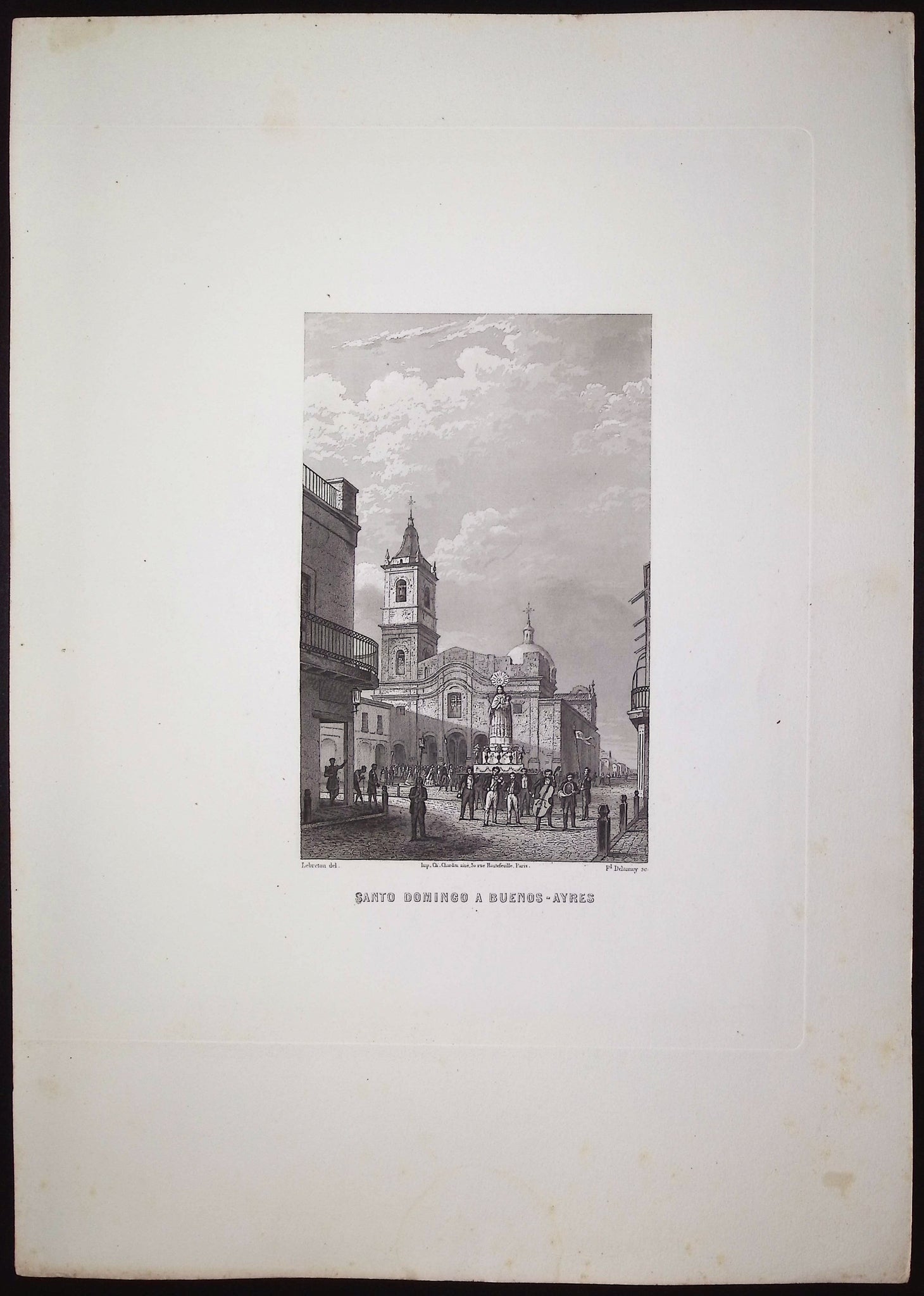 Amerique Album with 27 Engravings of the Americas