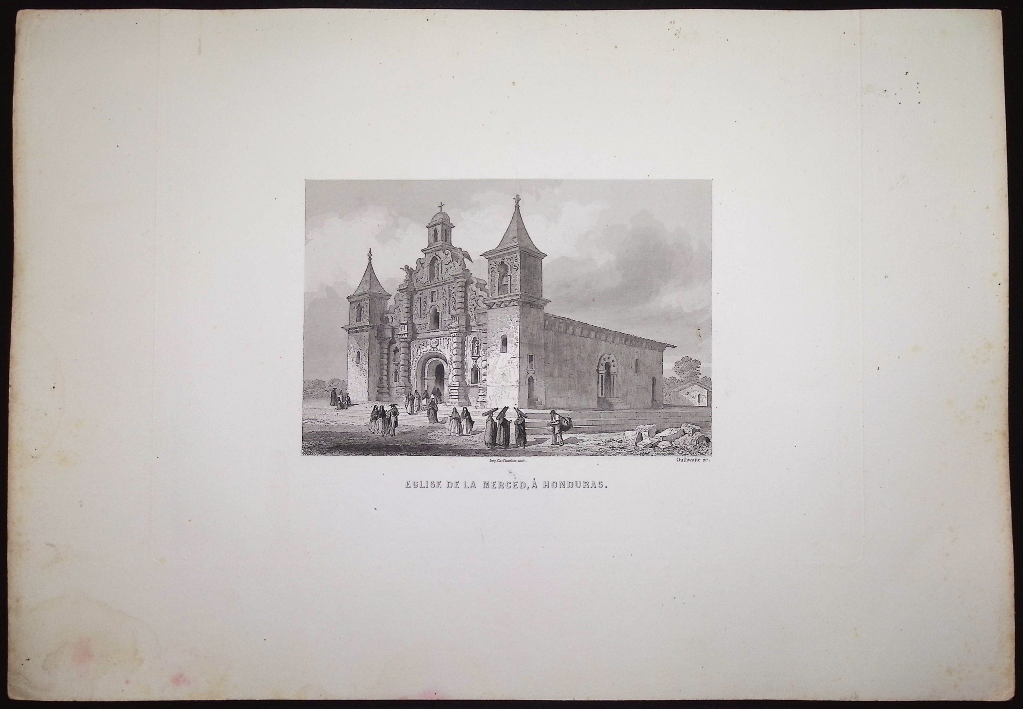 Amerique Album with 27 Engravings of the Americas