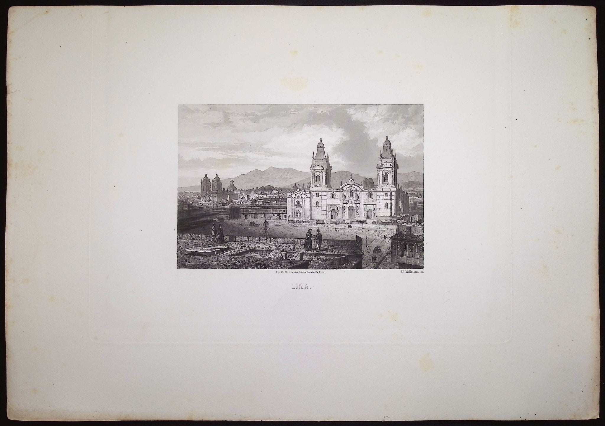 Amerique Album with 27 Engravings of the Americas