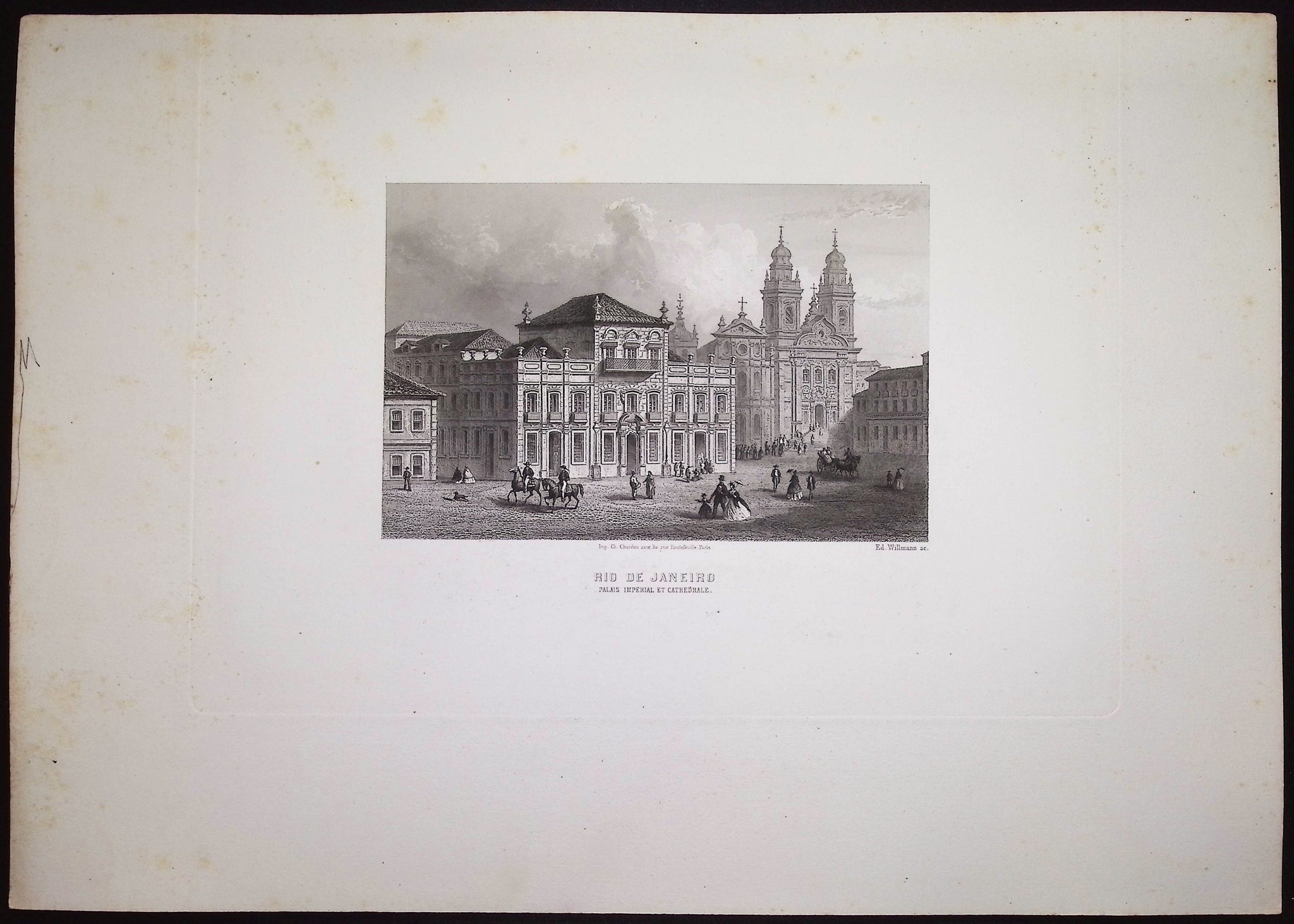 Amerique Album with 27 Engravings of the Americas