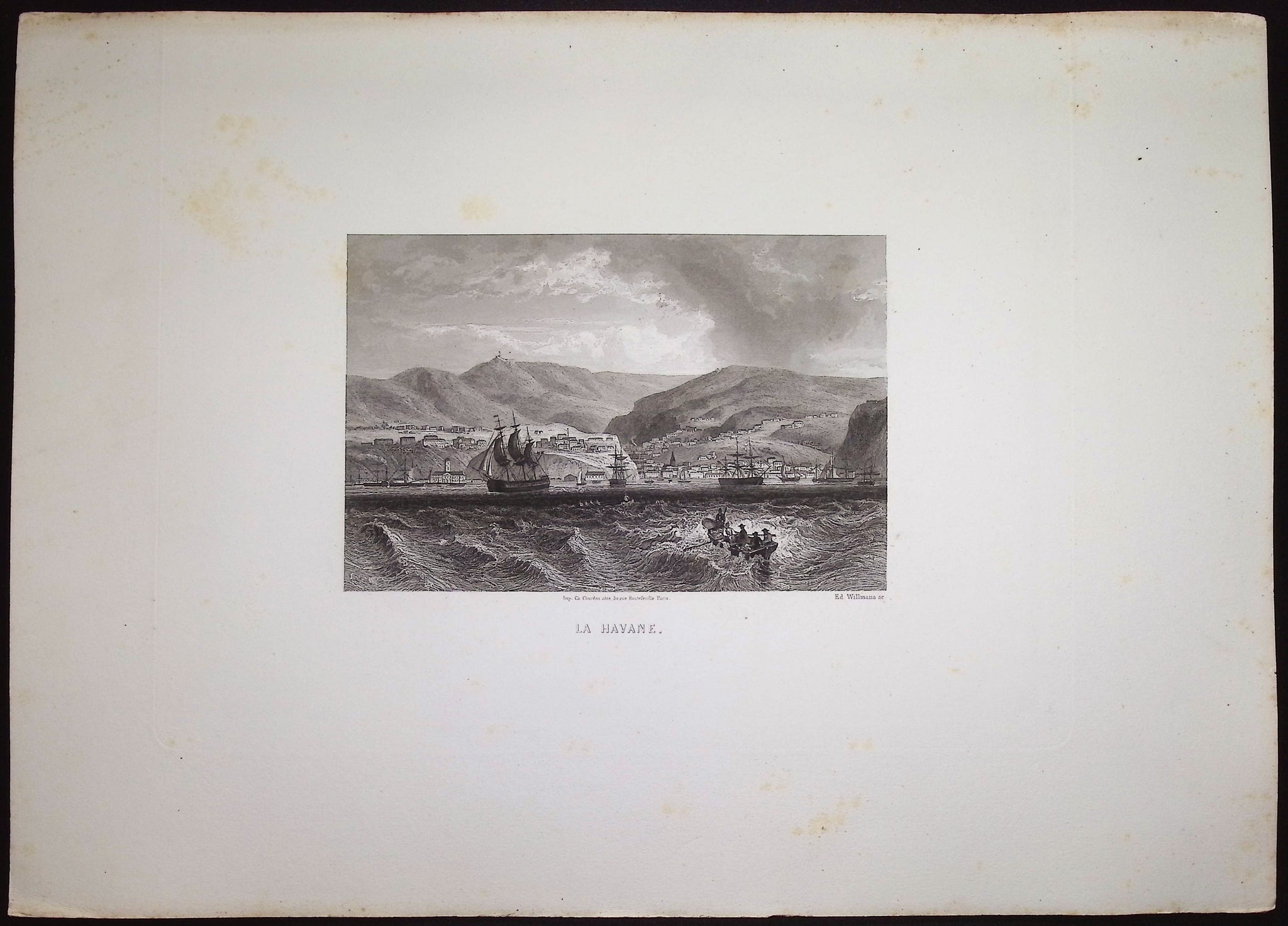 Amerique Album with 27 Engravings of the Americas