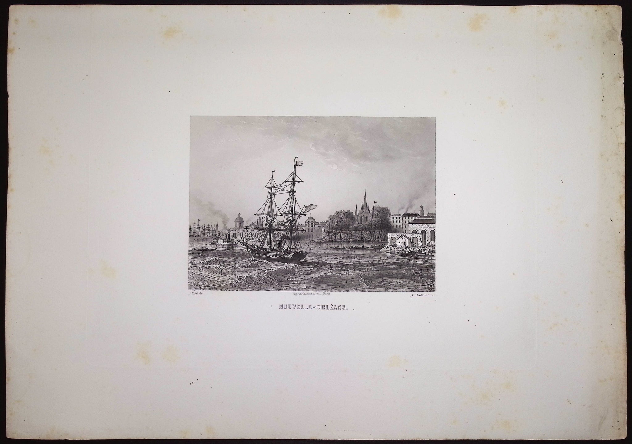 Amerique Album with 27 Engravings of the Americas
