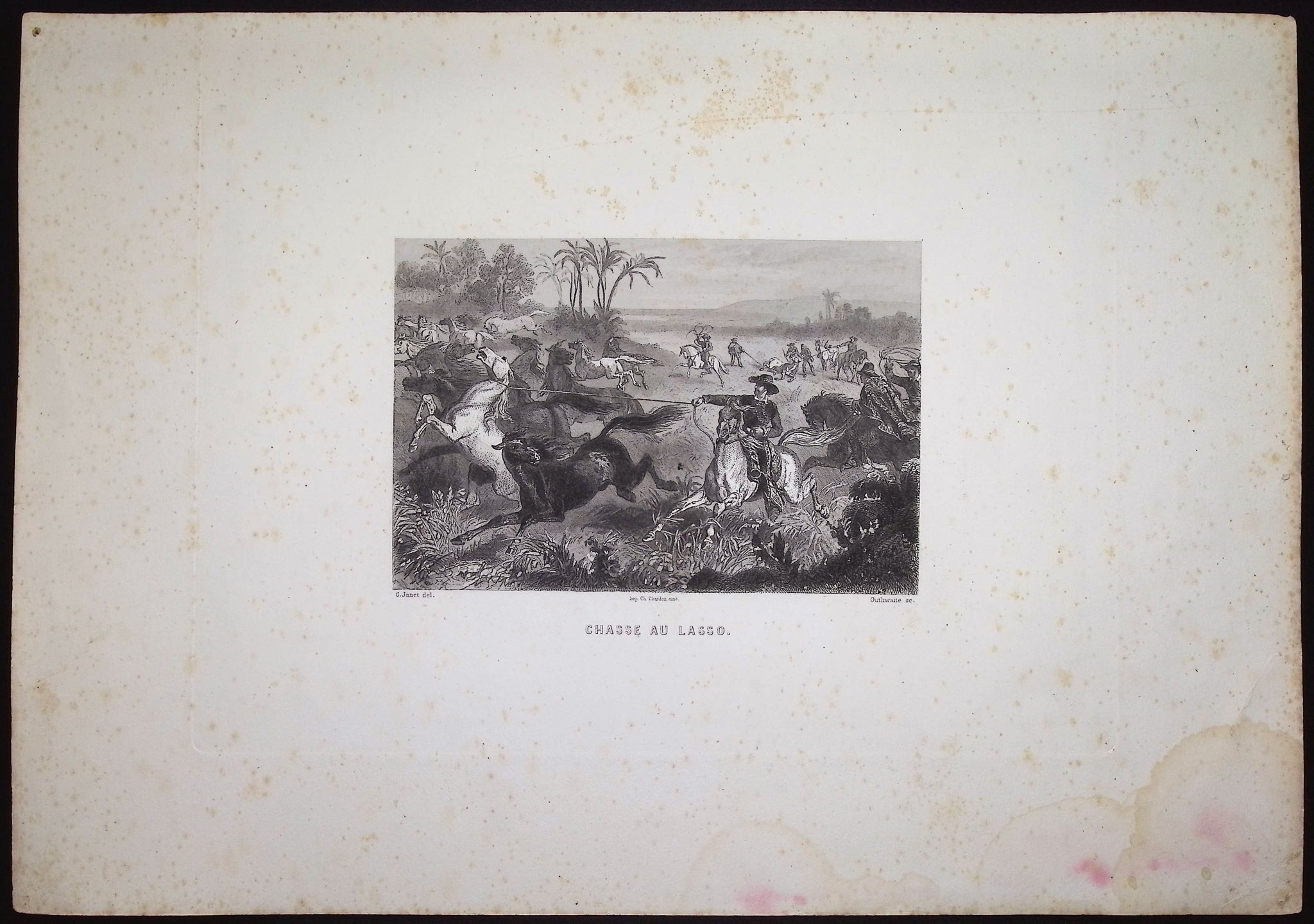 Amerique Album with 27 Engravings of the Americas