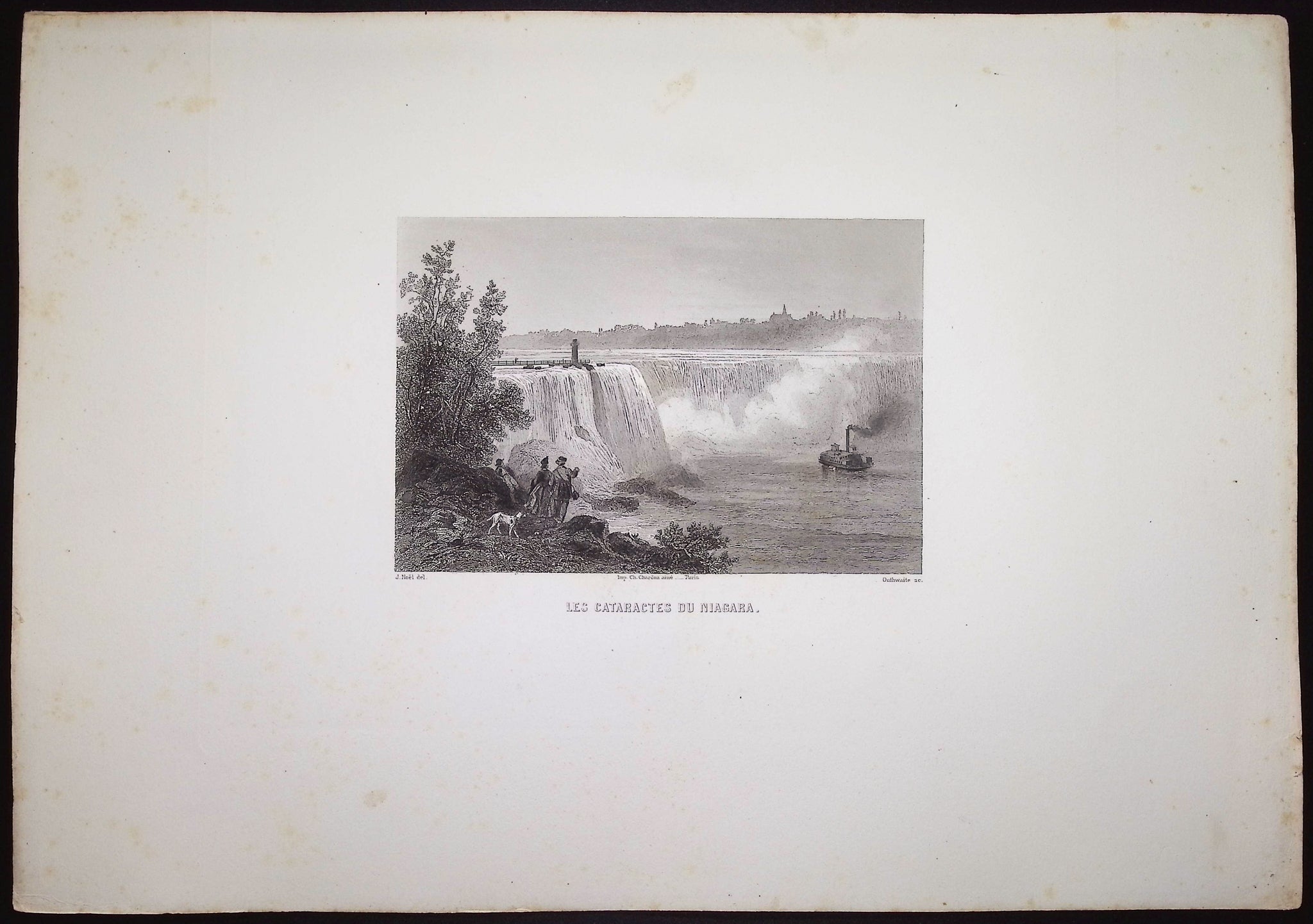 Amerique Album with 27 Engravings of the Americas