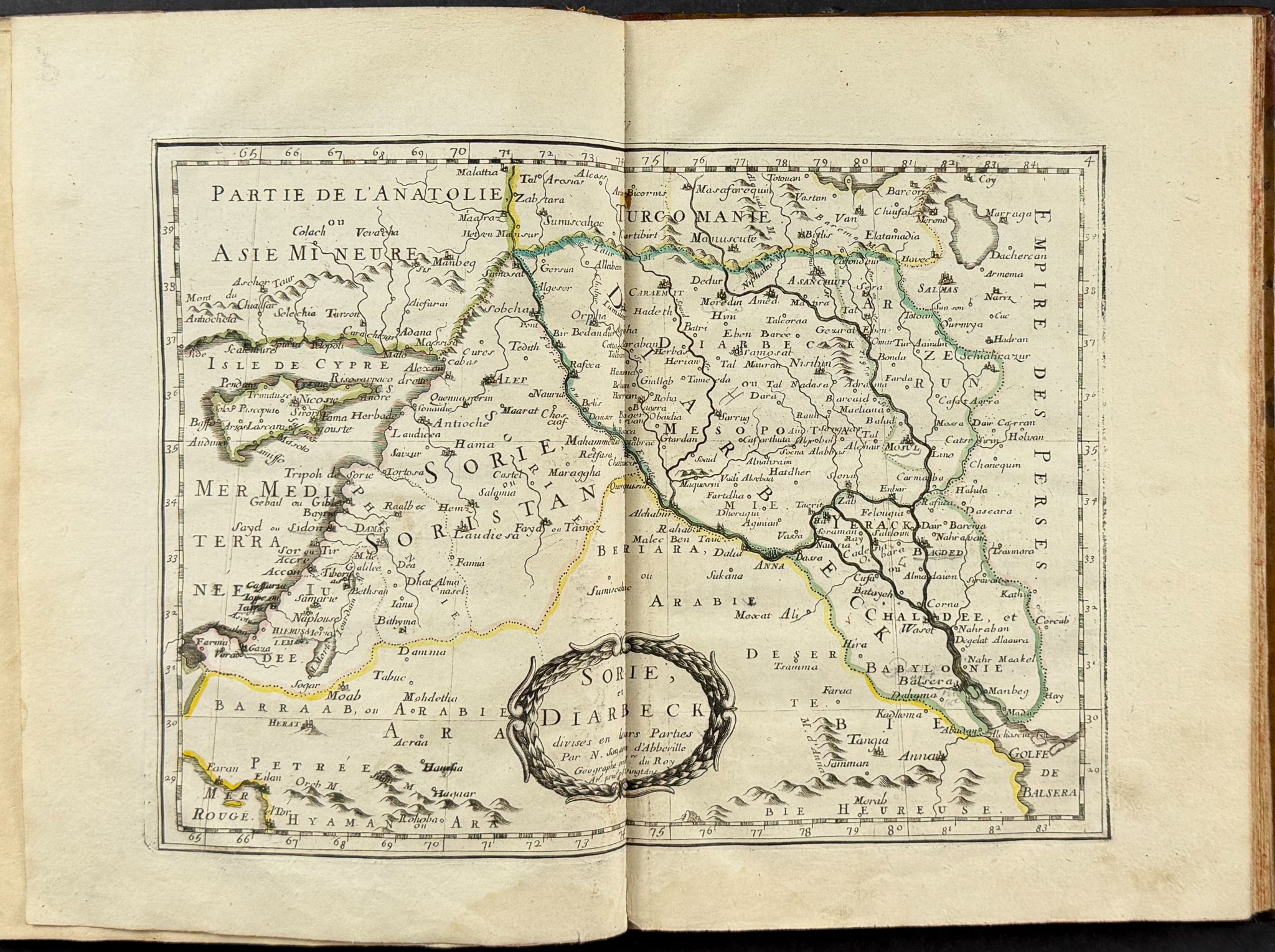 Sanson's Asia - Volume with 17 Engraved Maps