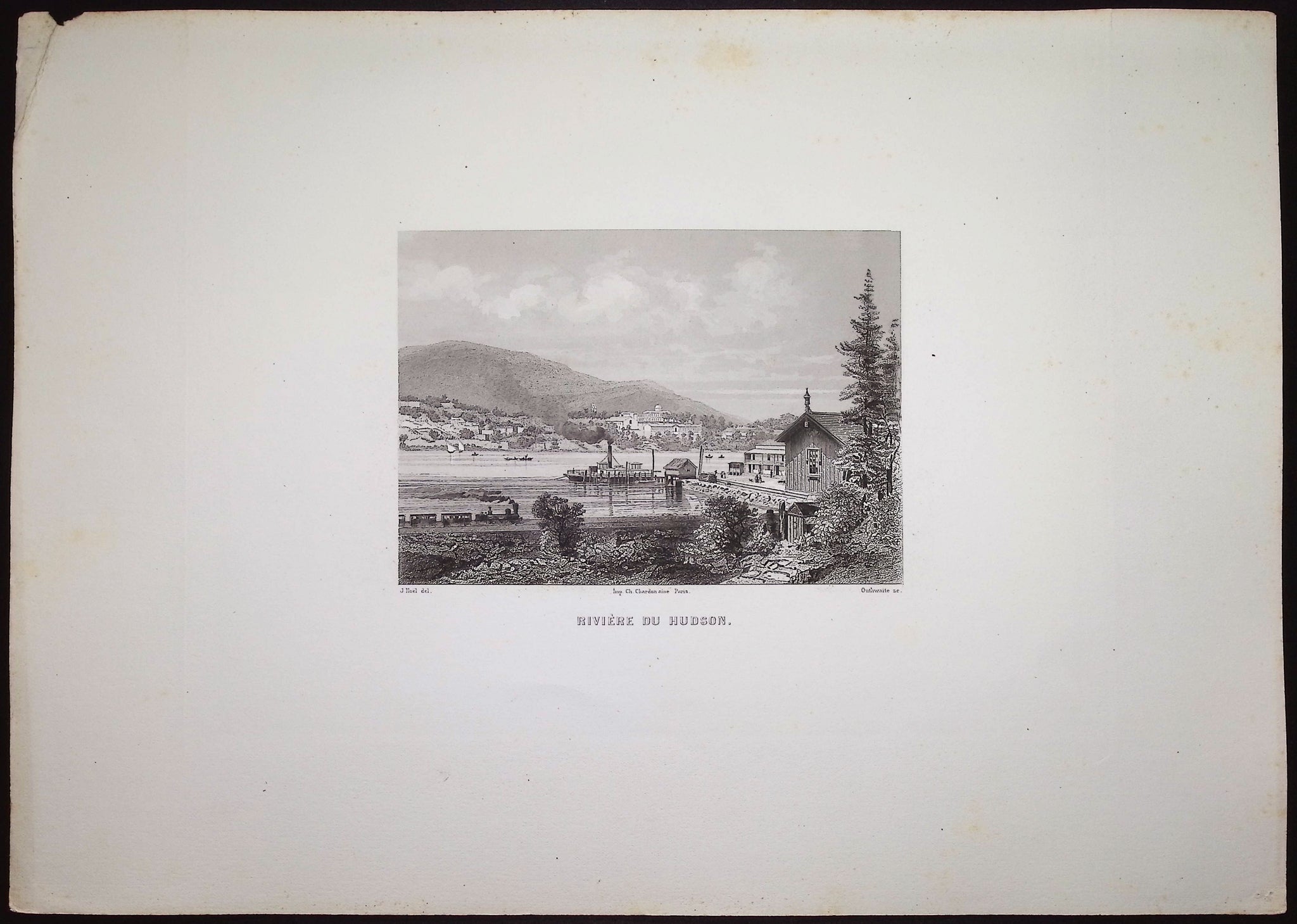 Amerique Album with 27 Engravings of the Americas