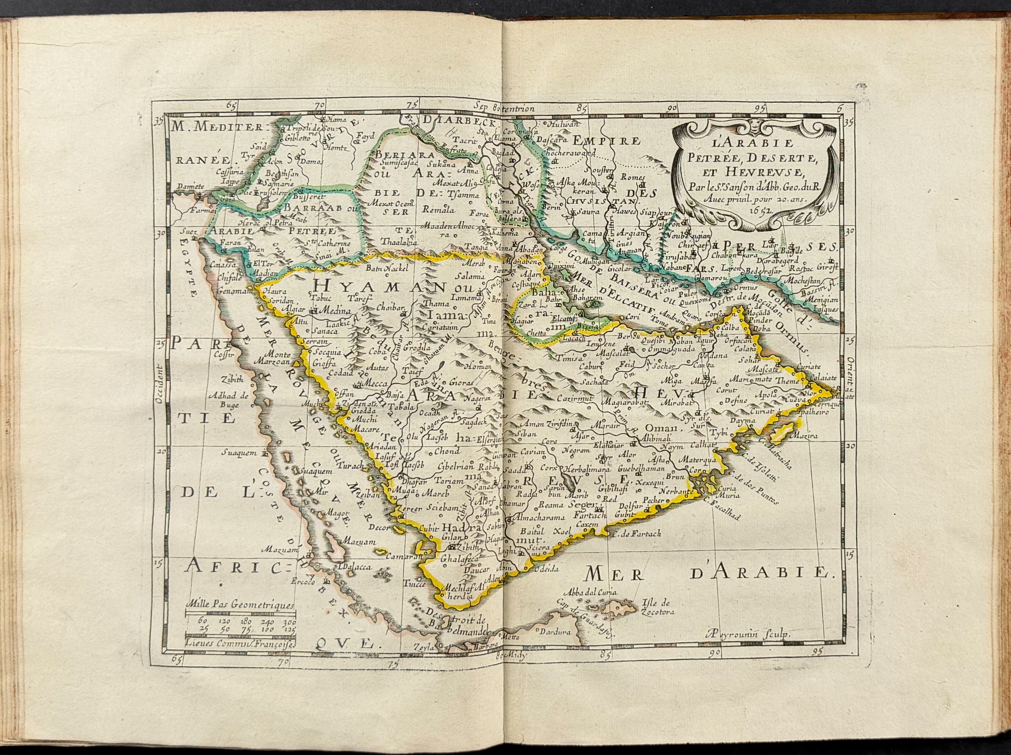 Sanson's Asia - Volume with 17 Engraved Maps