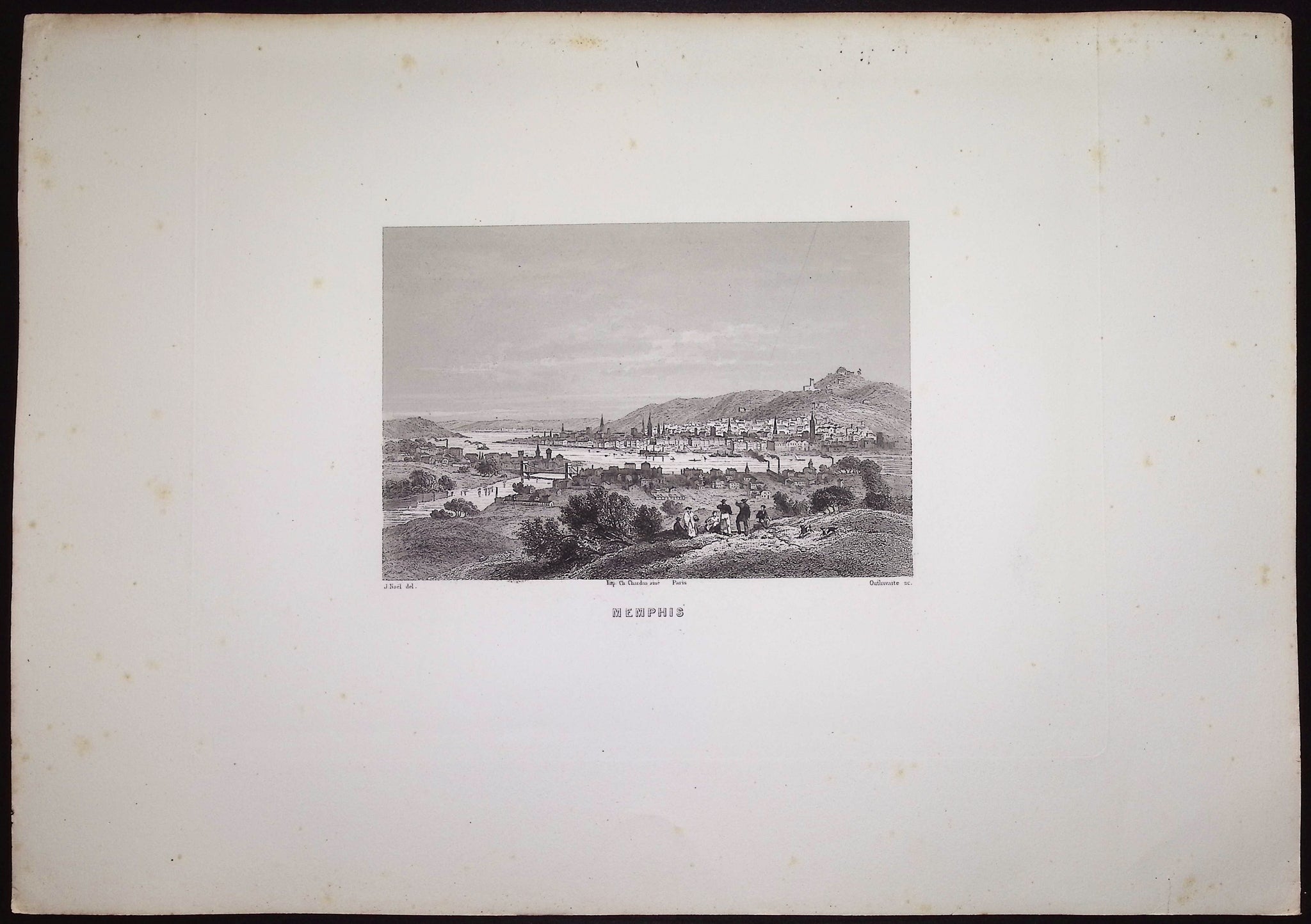 Amerique Album with 27 Engravings of the Americas