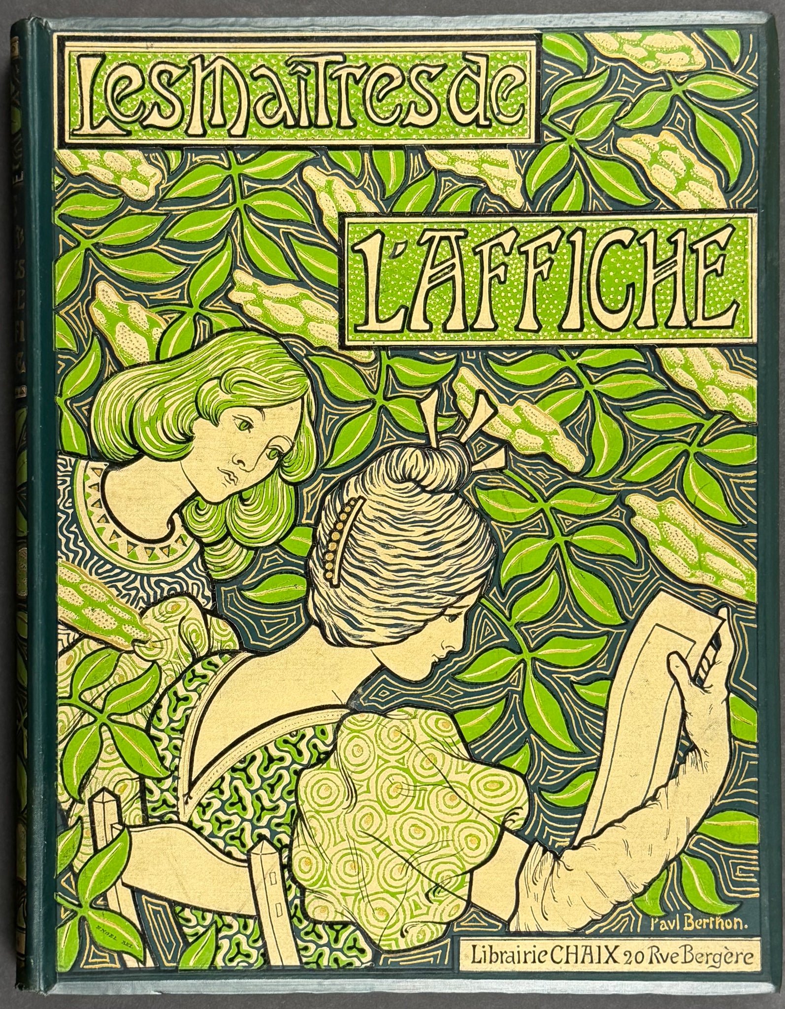 Cheret's Les Maitres de l'Affiche - 5 Volumes with 256 Lithographed Posters