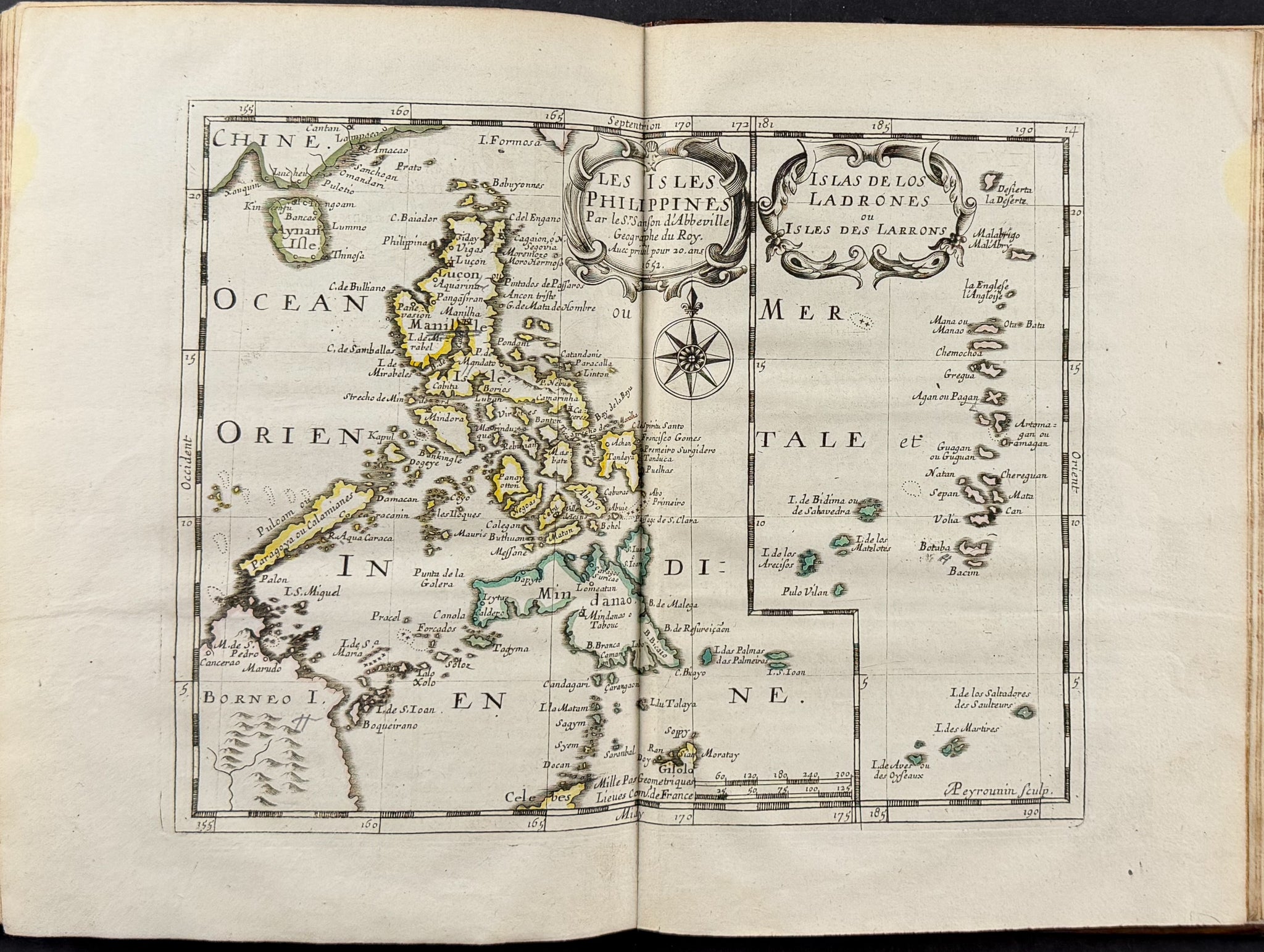 Sanson's Asia - Volume with 17 Engraved Maps