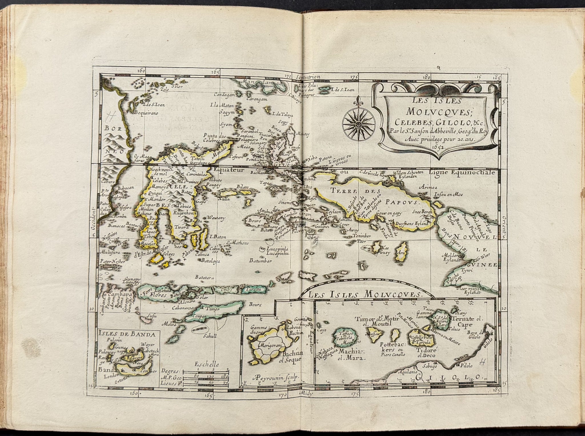 Sanson's Asia - Volume with 17 Engraved Maps
