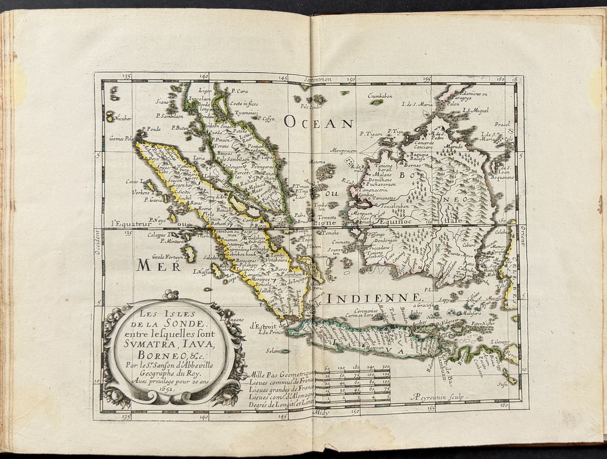 Sanson's Asia - Volume with 17 Engraved Maps