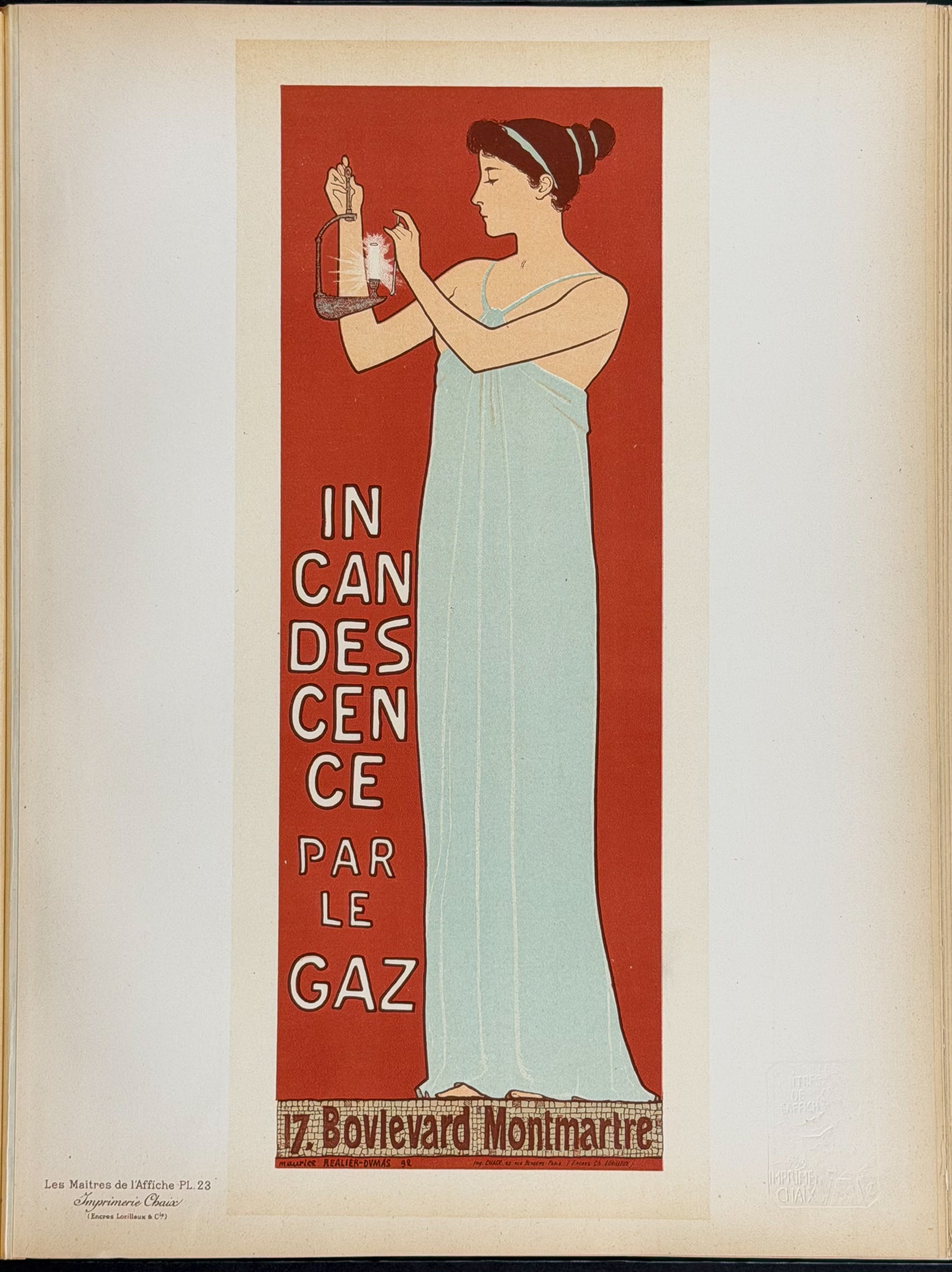 Cheret's Les Maitres de l'Affiche - 5 Volumes with 256 Lithographed Posters