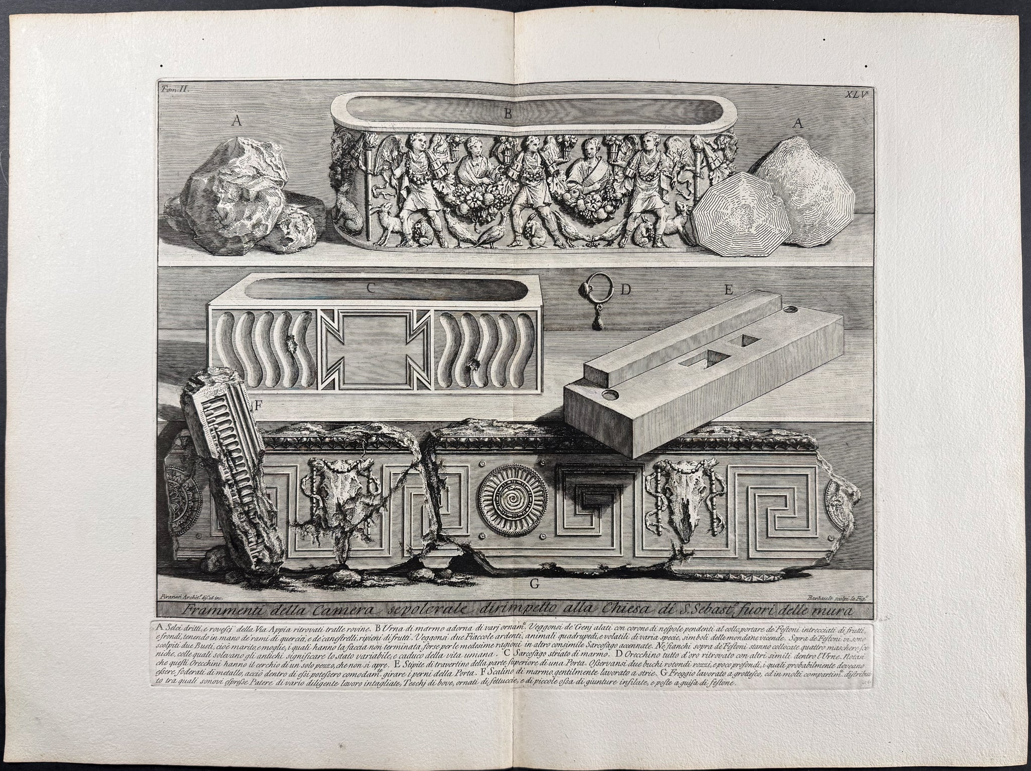Sepolero anonimo in contro S. Sebastiano