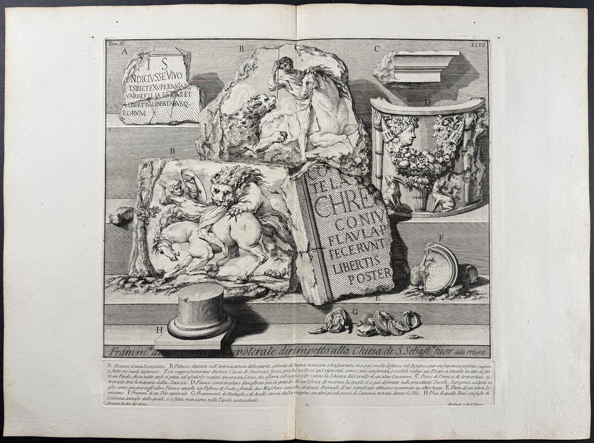 Sepolero anonimo in contro S. Sebastiano