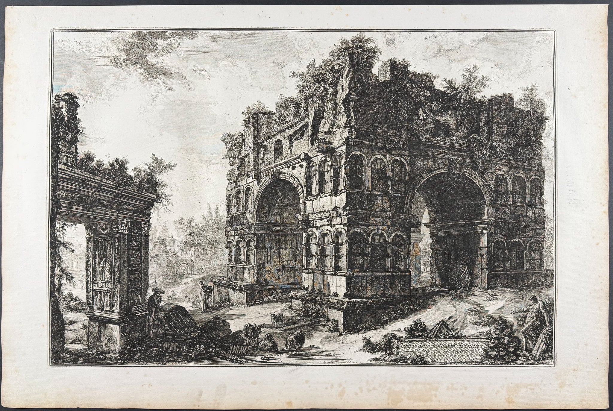 Temple commonly called that of Janus [Tempio detto volgarinte di Giana]