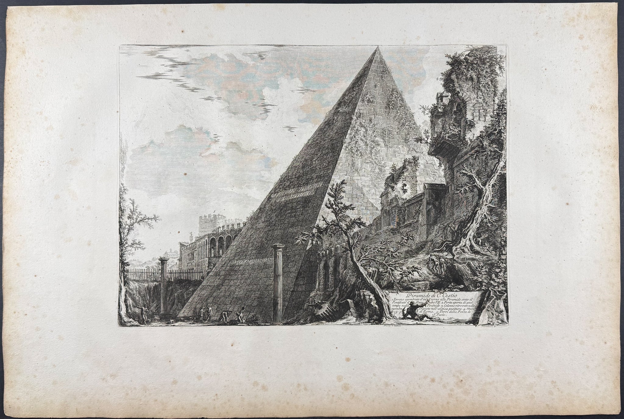 Pyramid of C. Cestius [Piramide di C. Cestio]