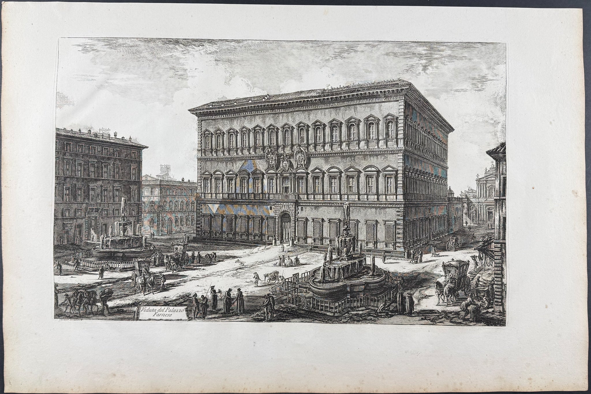View of Palazzo Farnese [Veduta del Palazzo Farnese]