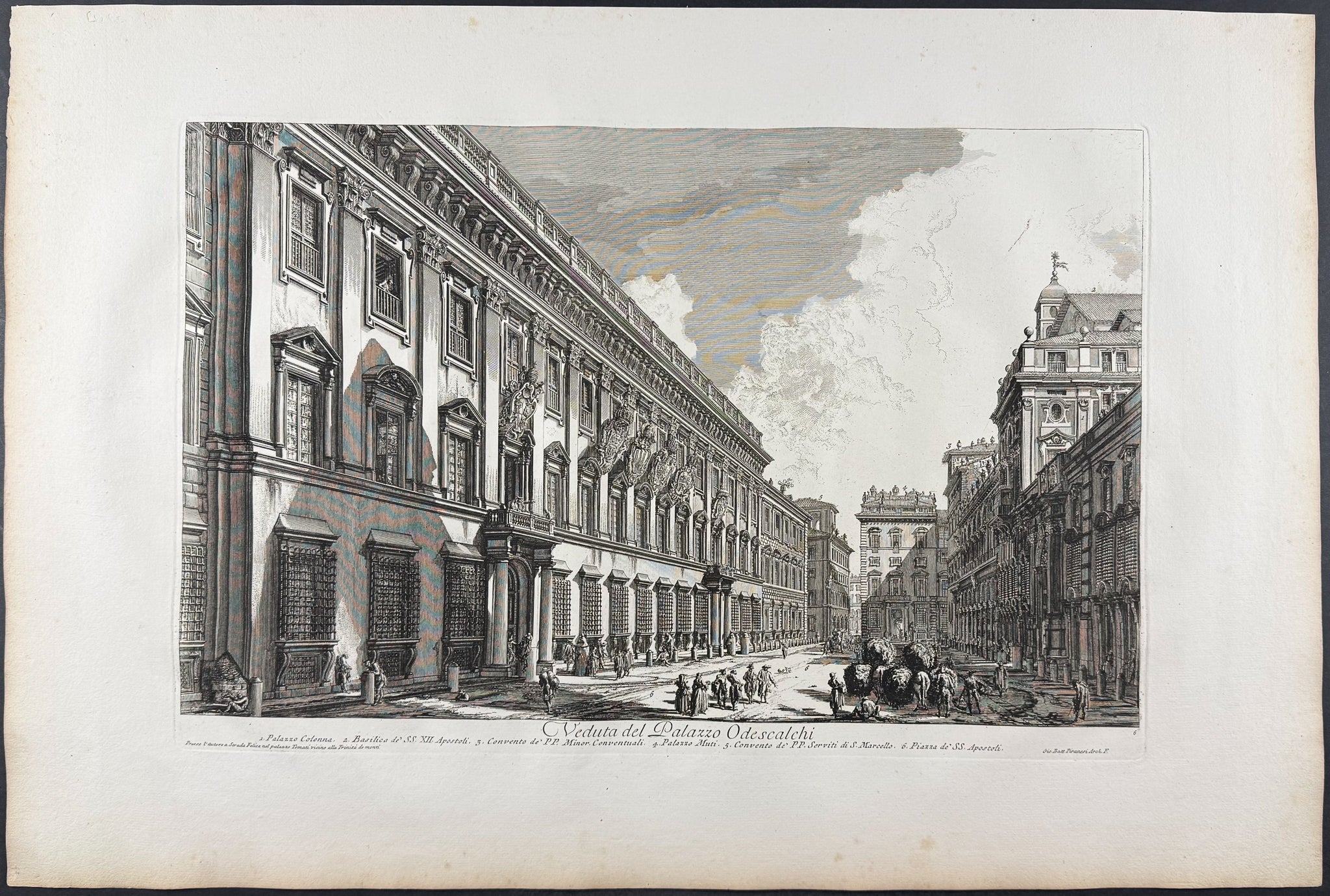 View of Palazzo Odescalchi [Veduta del Palazzo Odescalchi]