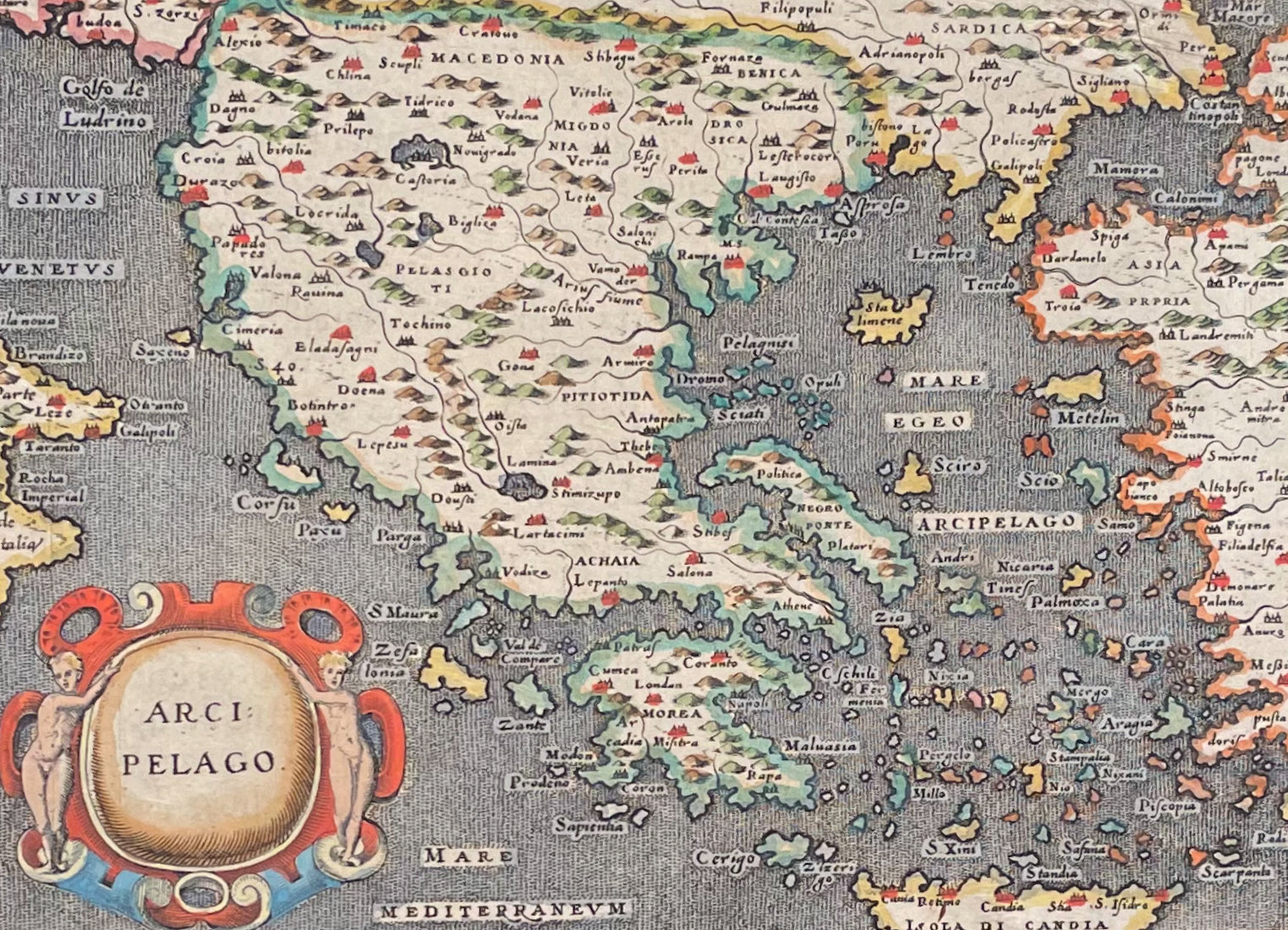 Map of Greece