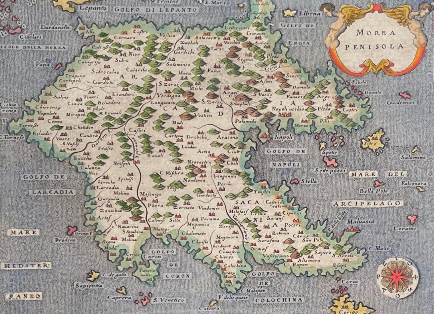 Map of Morea