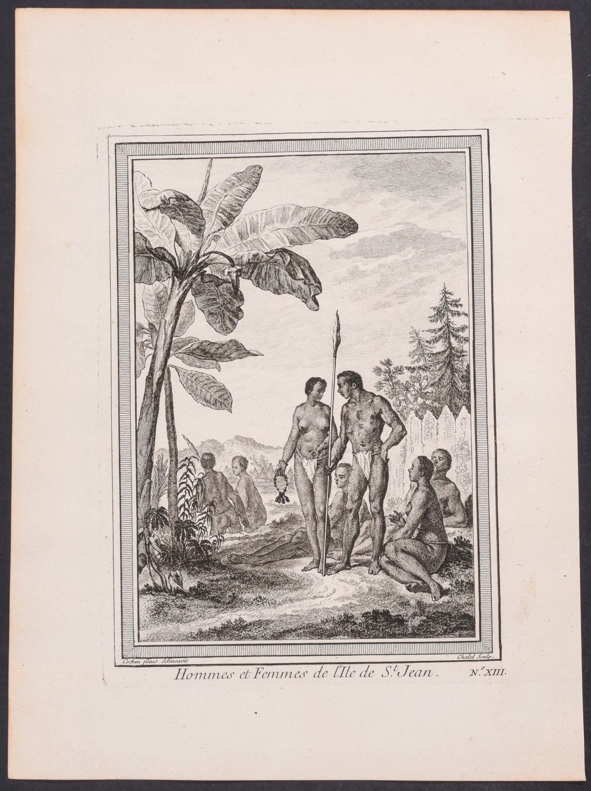 Inhabitants of St. John Island, Caribbean