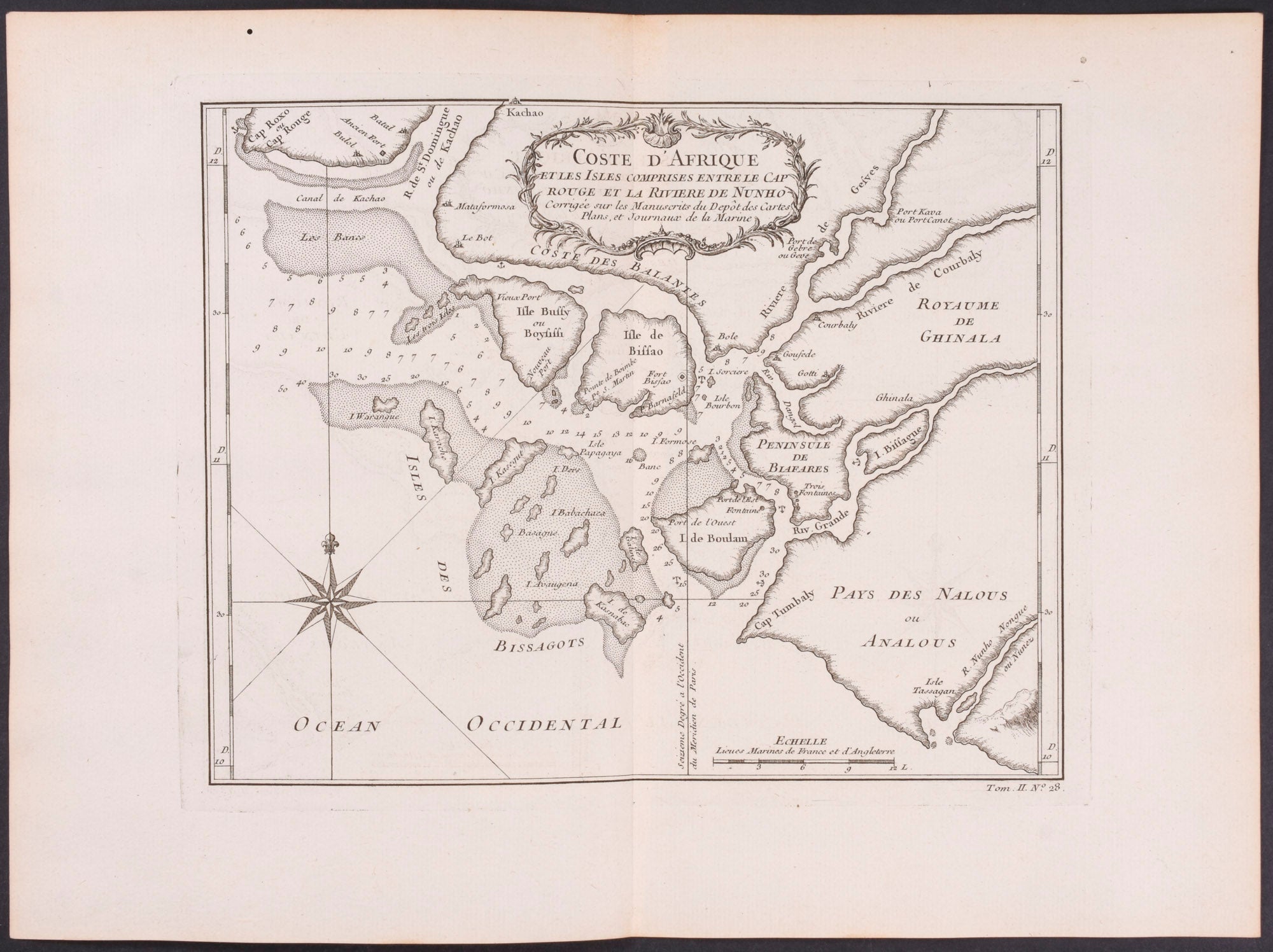 Map of the Coast of Africa