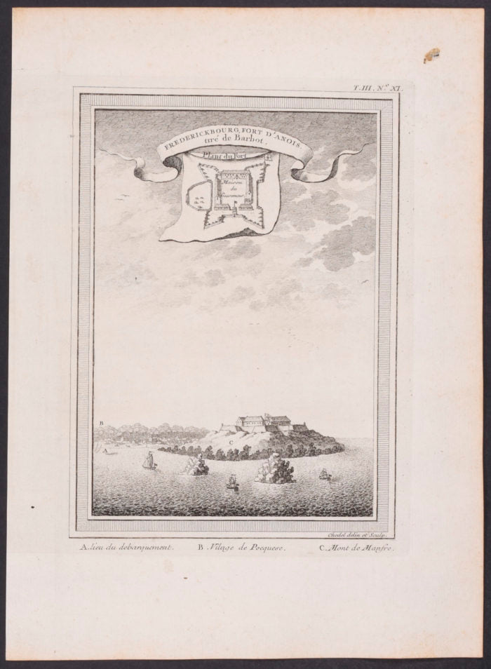 Ghana, Africa; Frederickbourg, Fort d'Anois