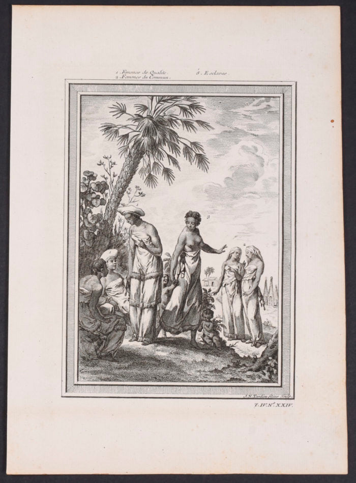 Women of Quality, Common Women, and Slaves
