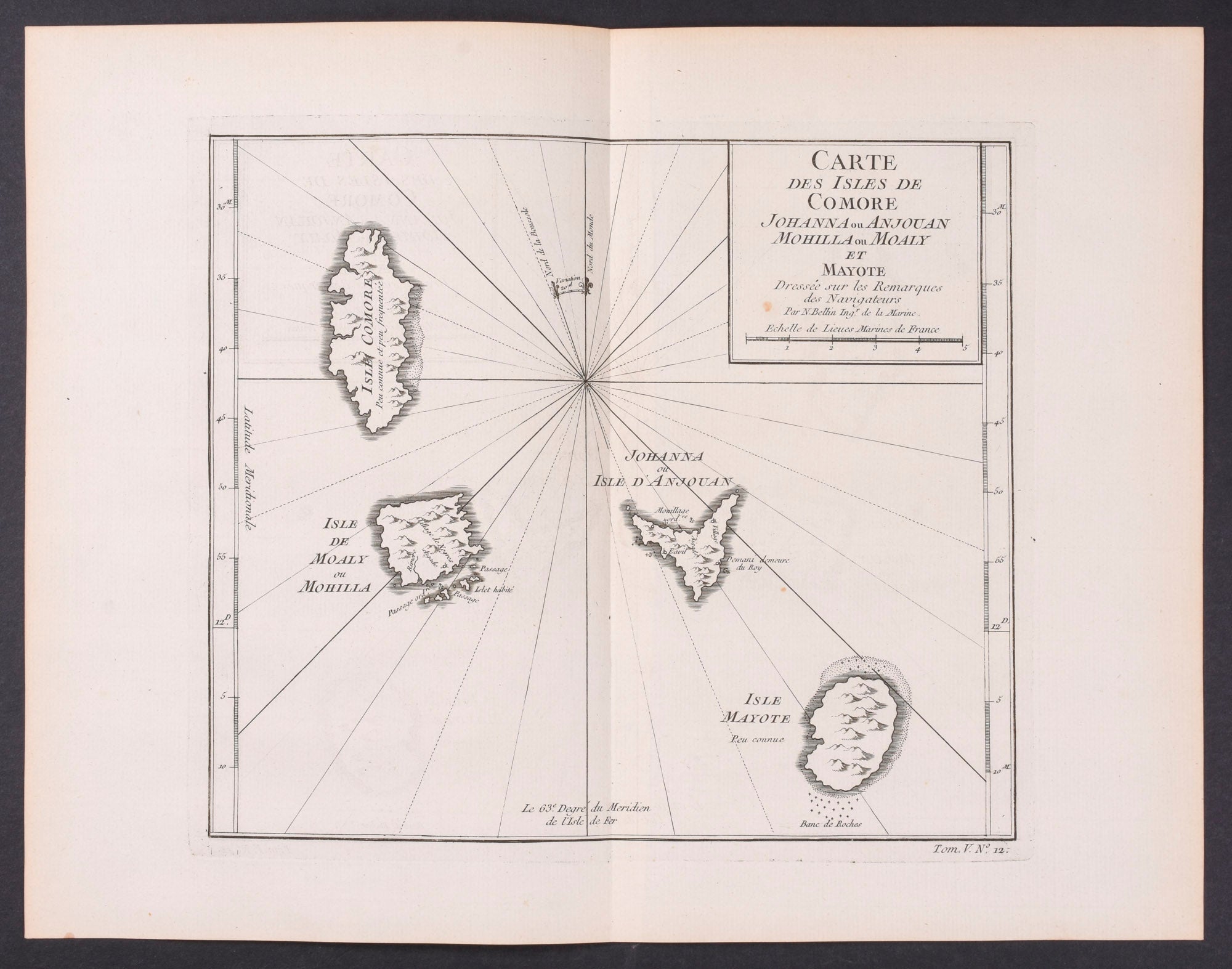 Comaore Isles Map
