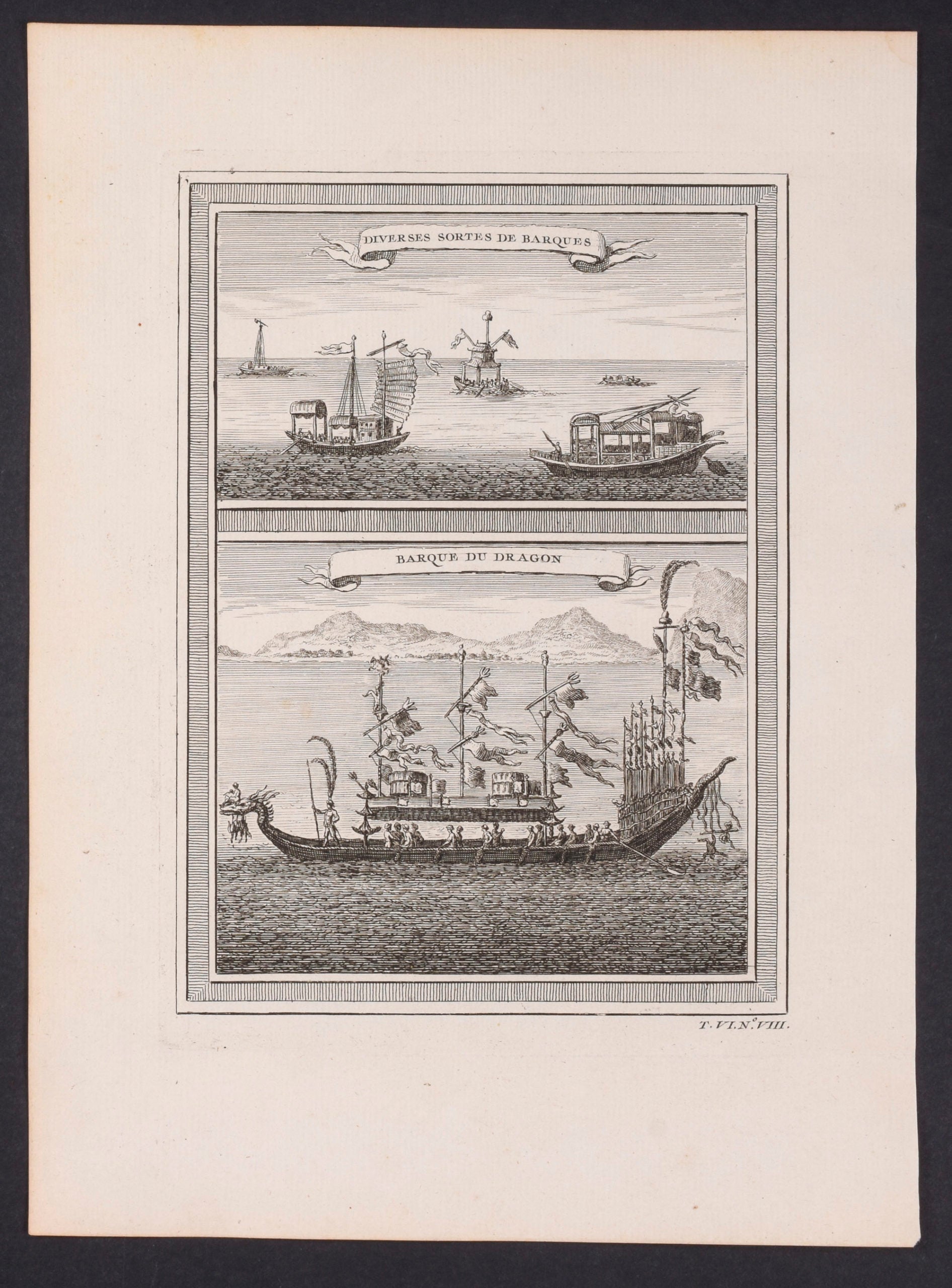 Various Scores of Boats and Dragon Boat