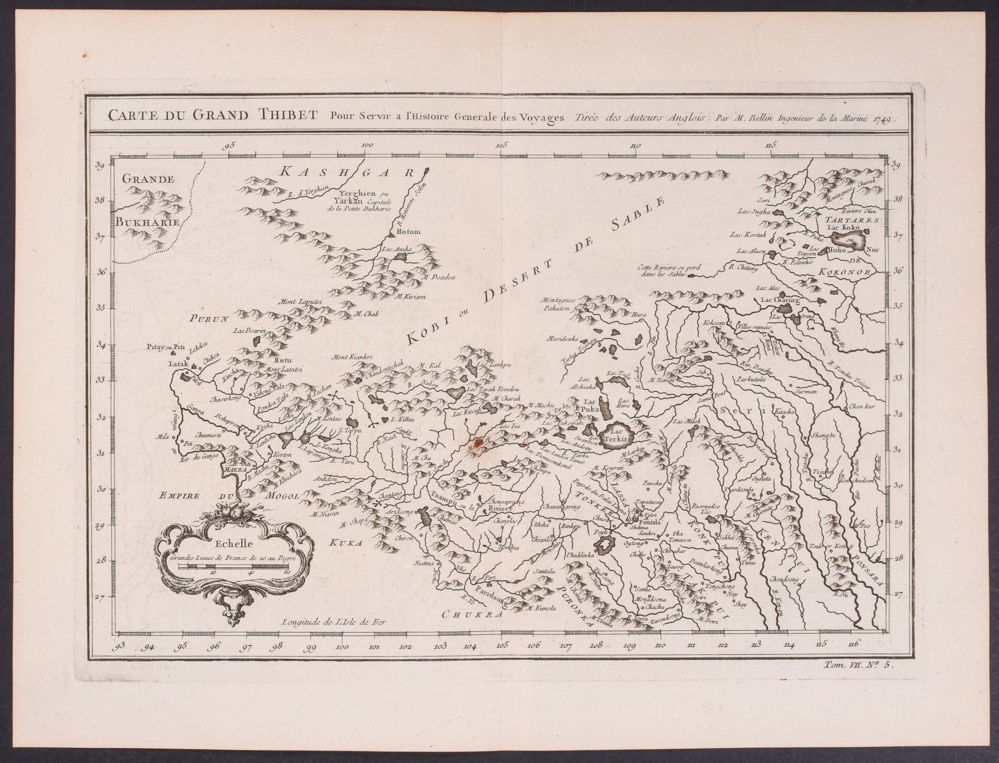 Grand Thibet Map