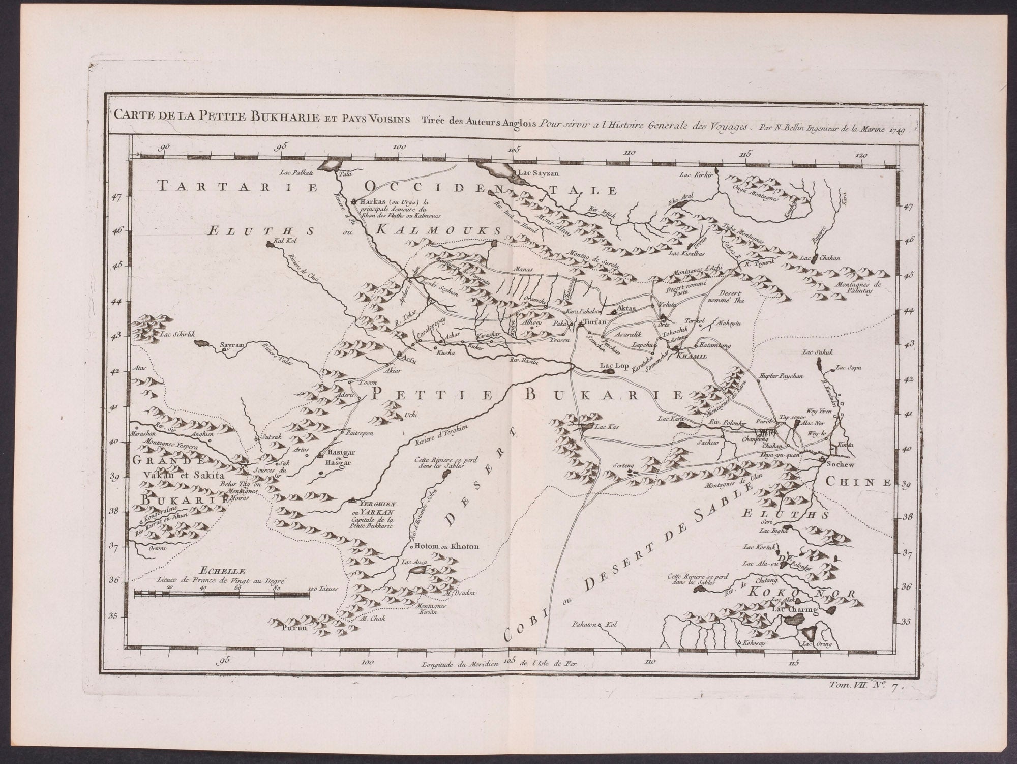 Map of Little Bukhari and neighboring countries