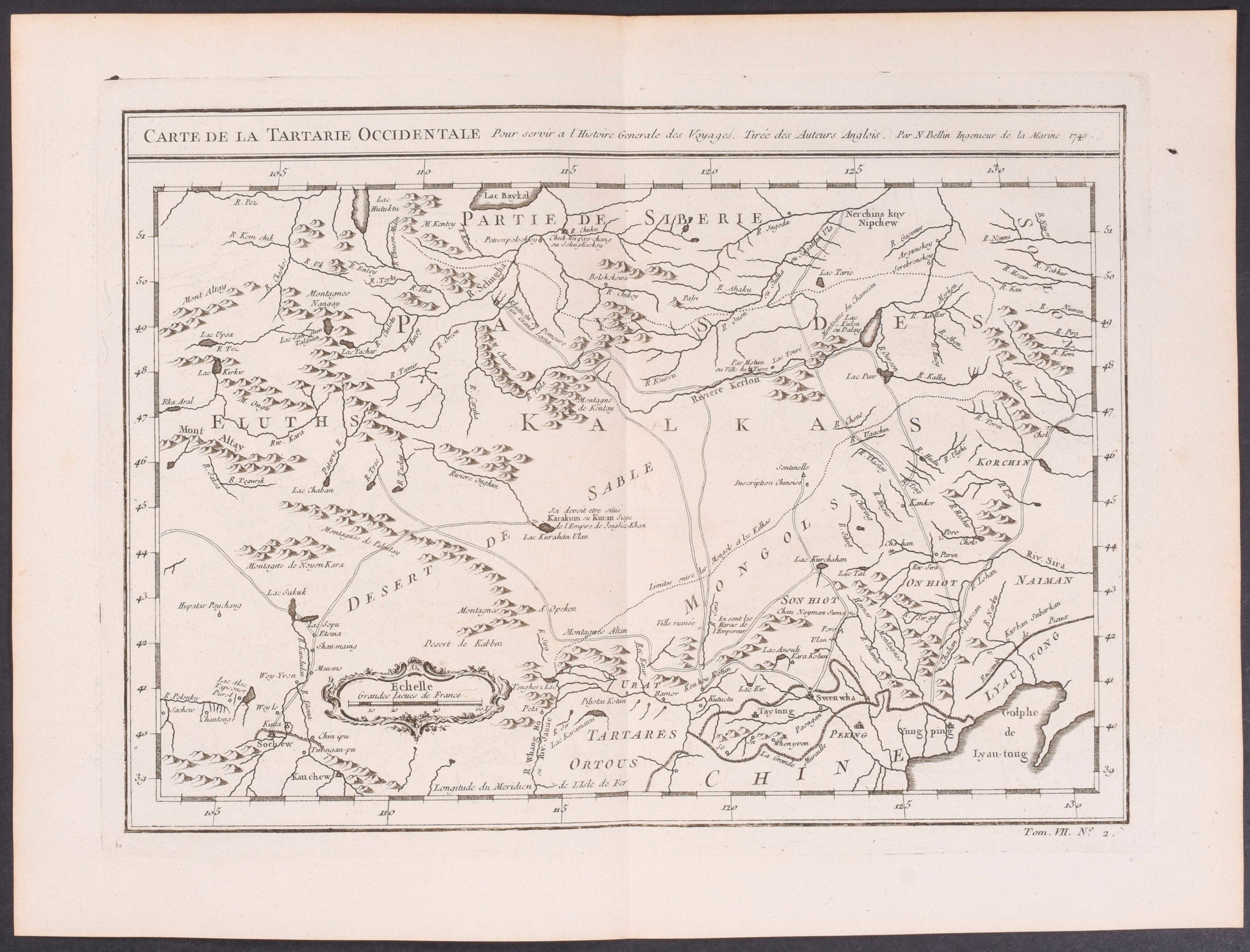 Western Tartary Map