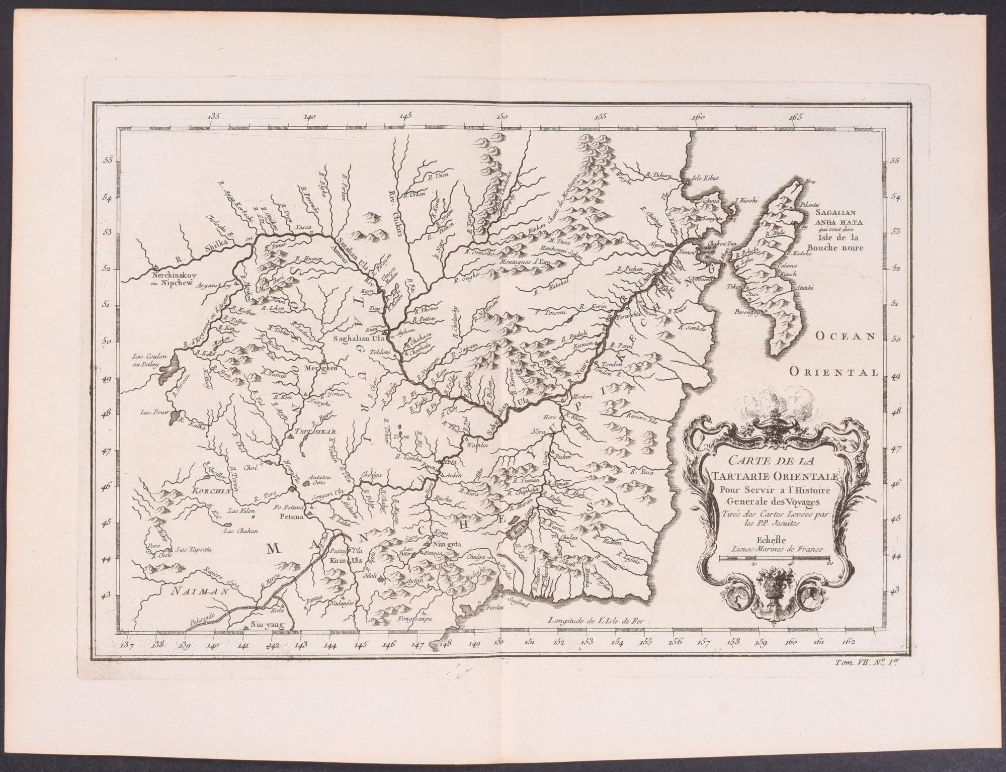 Eastern Tartary Map