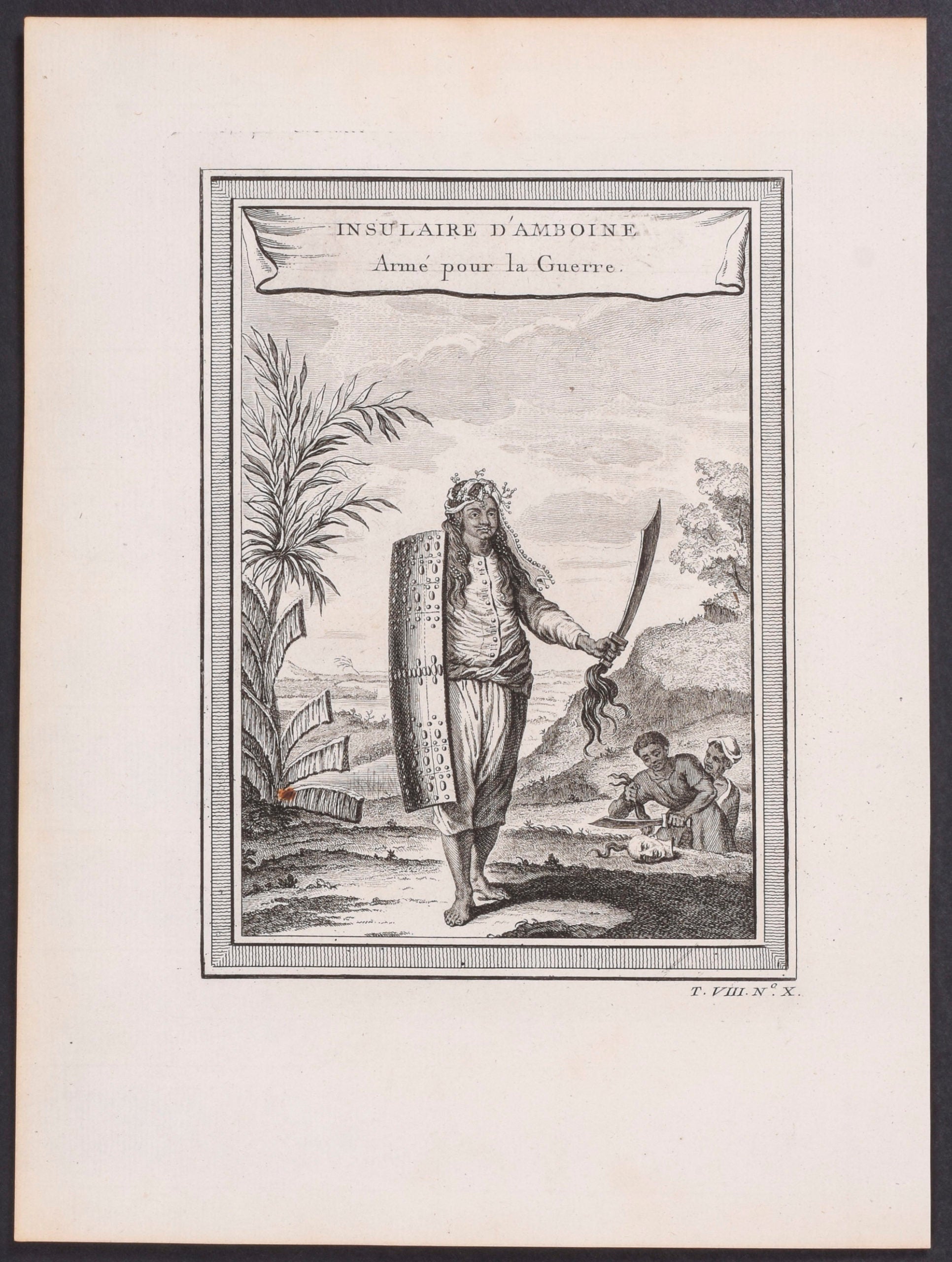 Weaponed Islander for War