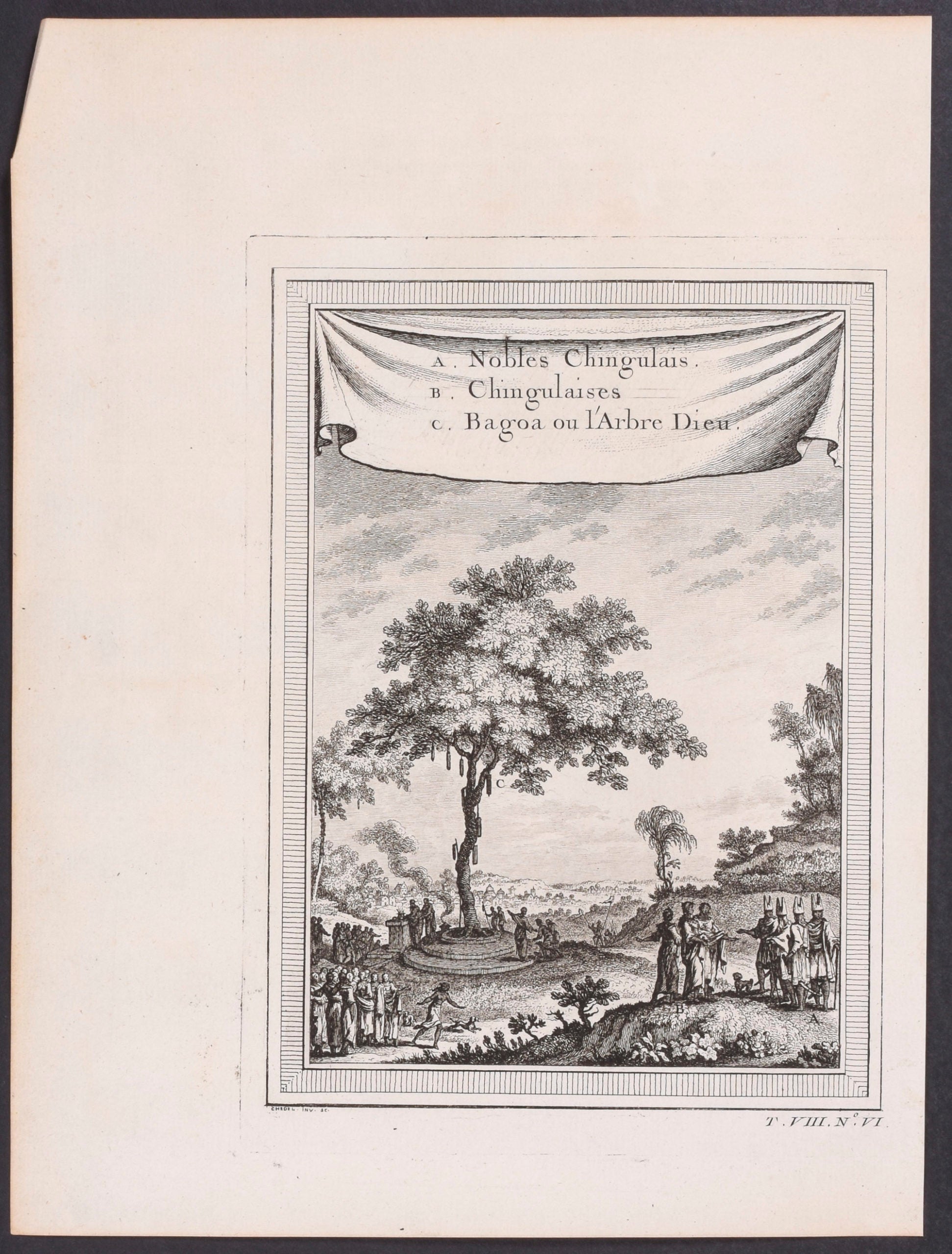 Chingulais Nobles, Chingulaises, and Bagora or the Tree of God