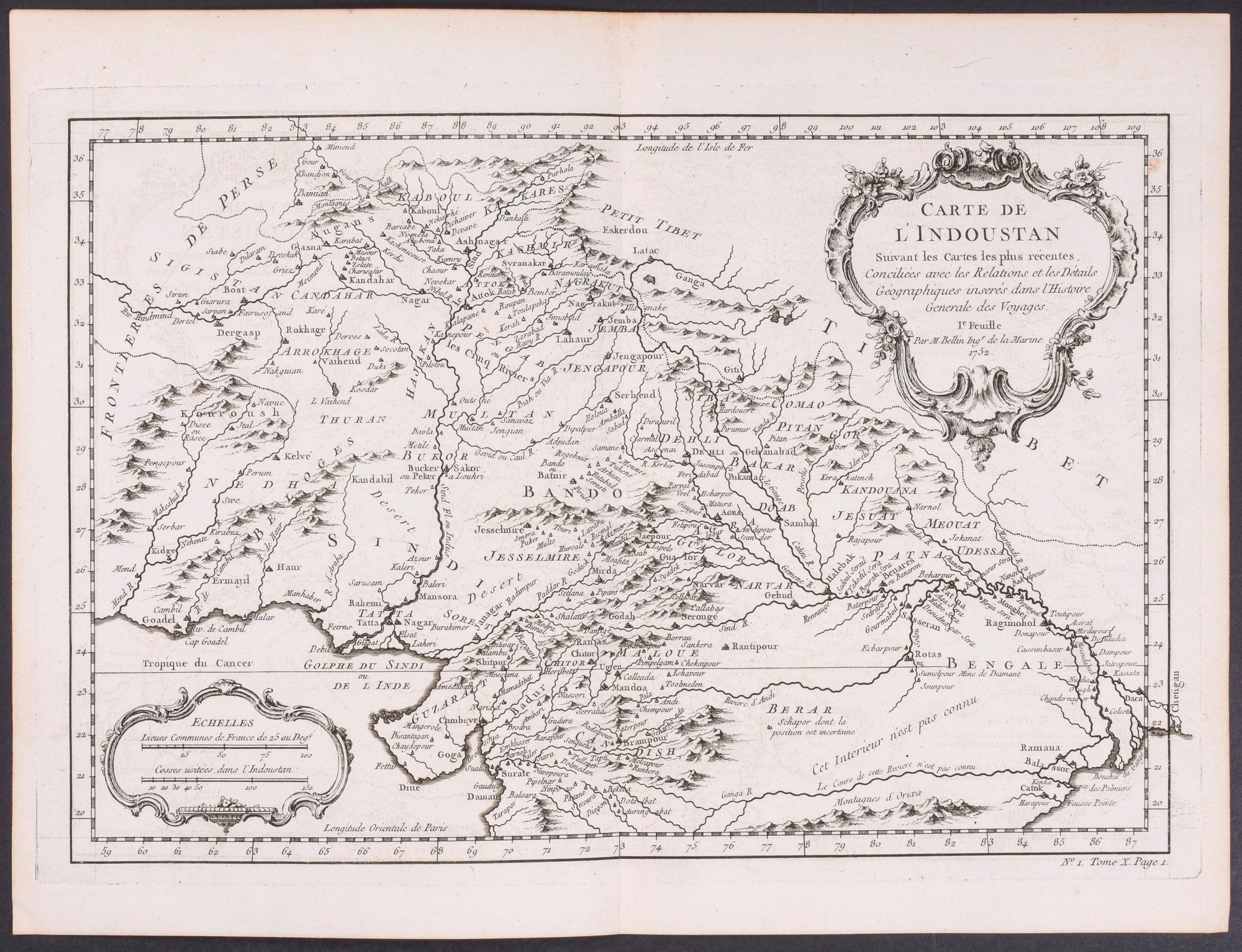 Map of Indoustan 