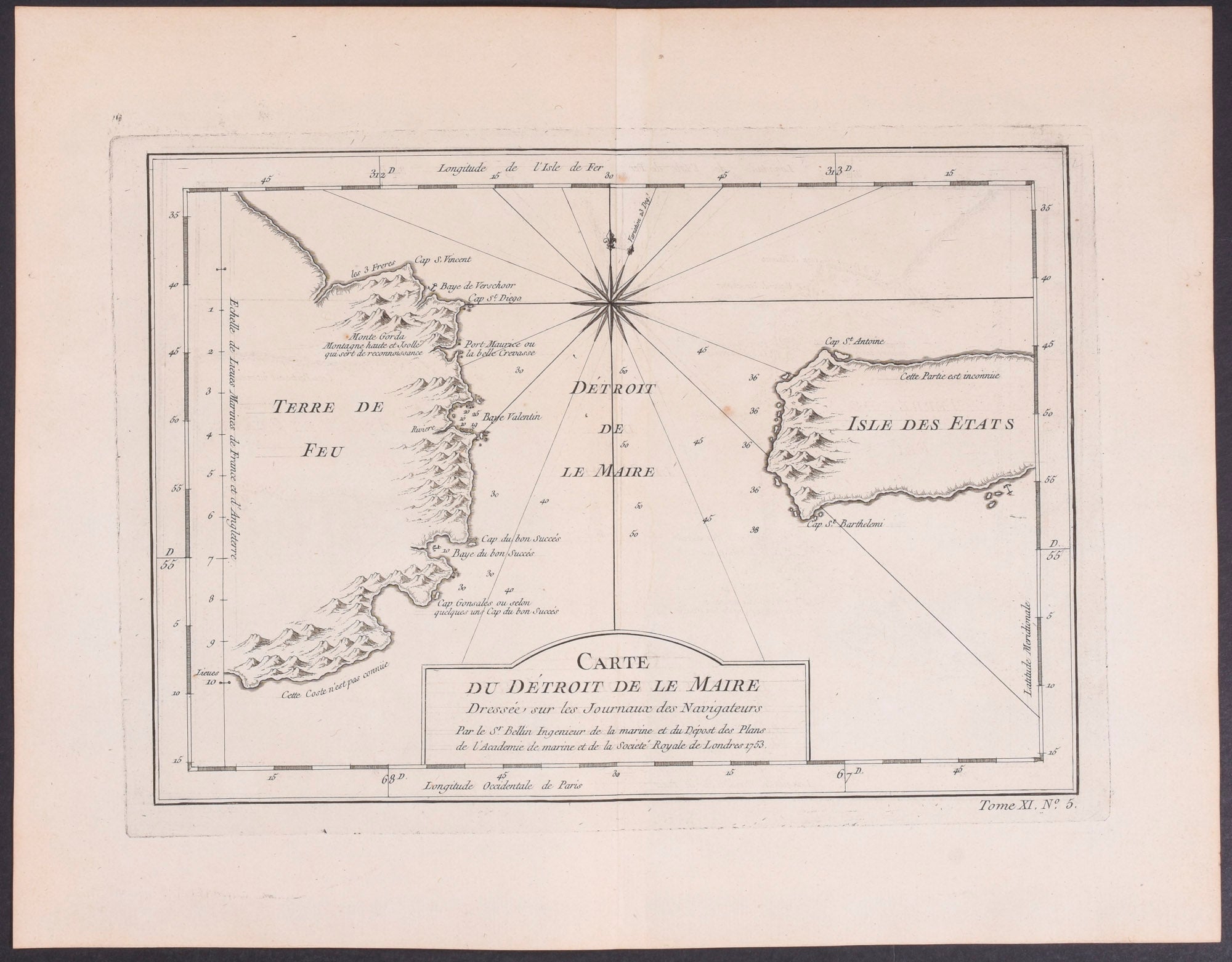 Mayor's Strait Map