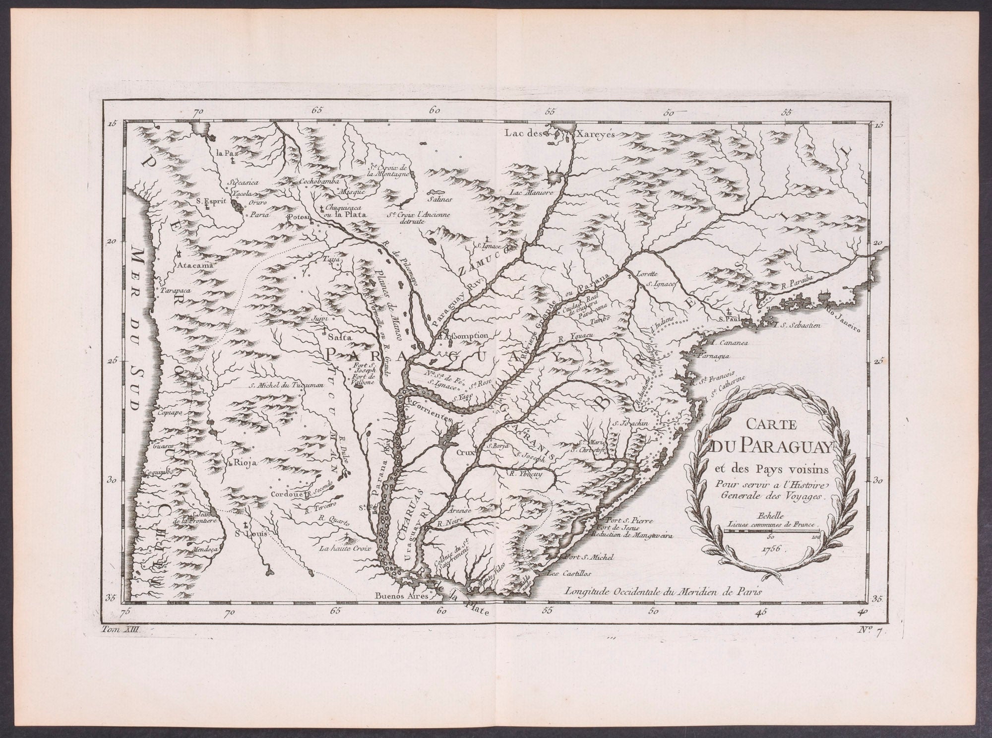 Map of Paraguay