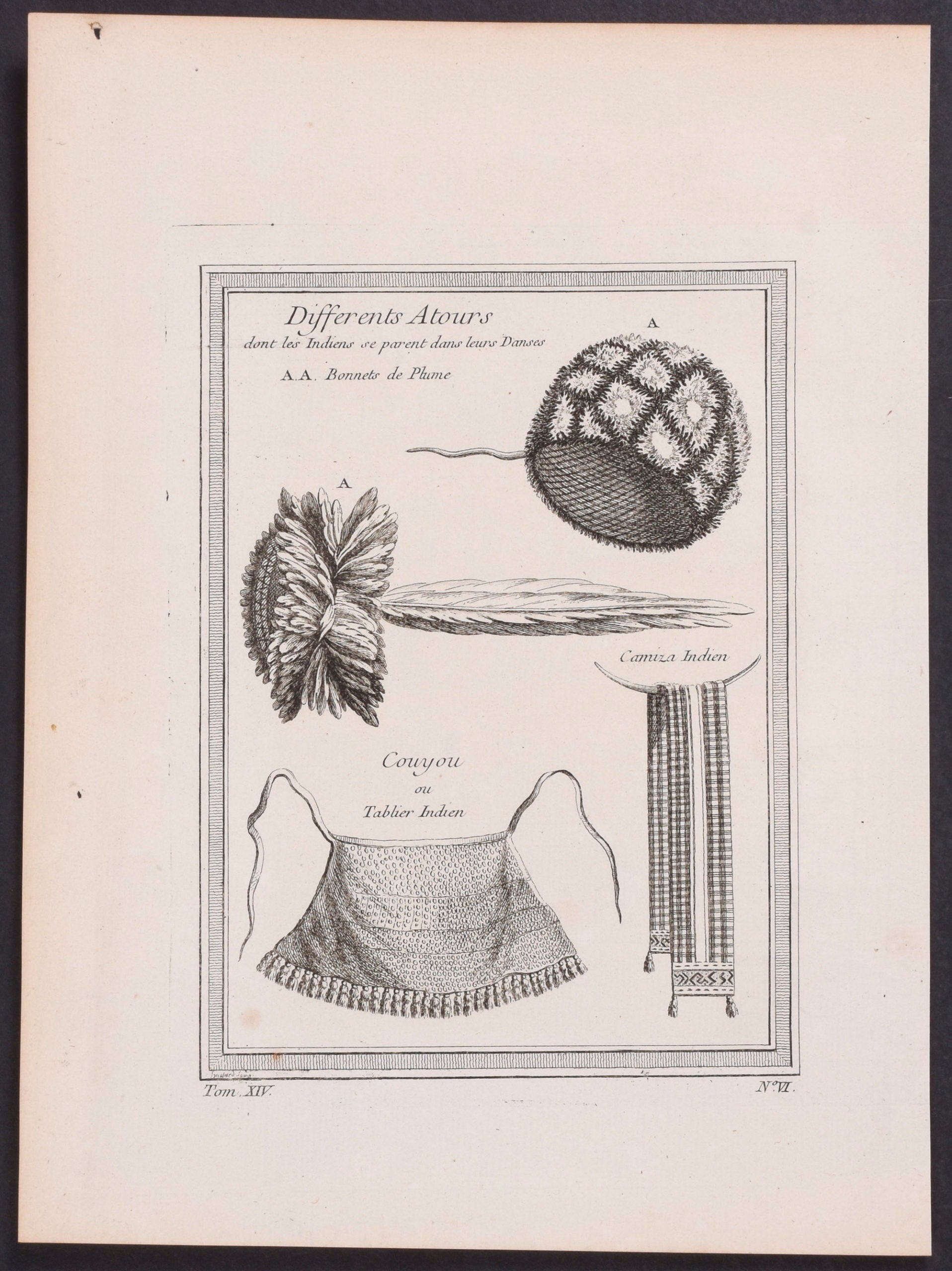 Jewelry, Hats or Ornaments of Native Americans