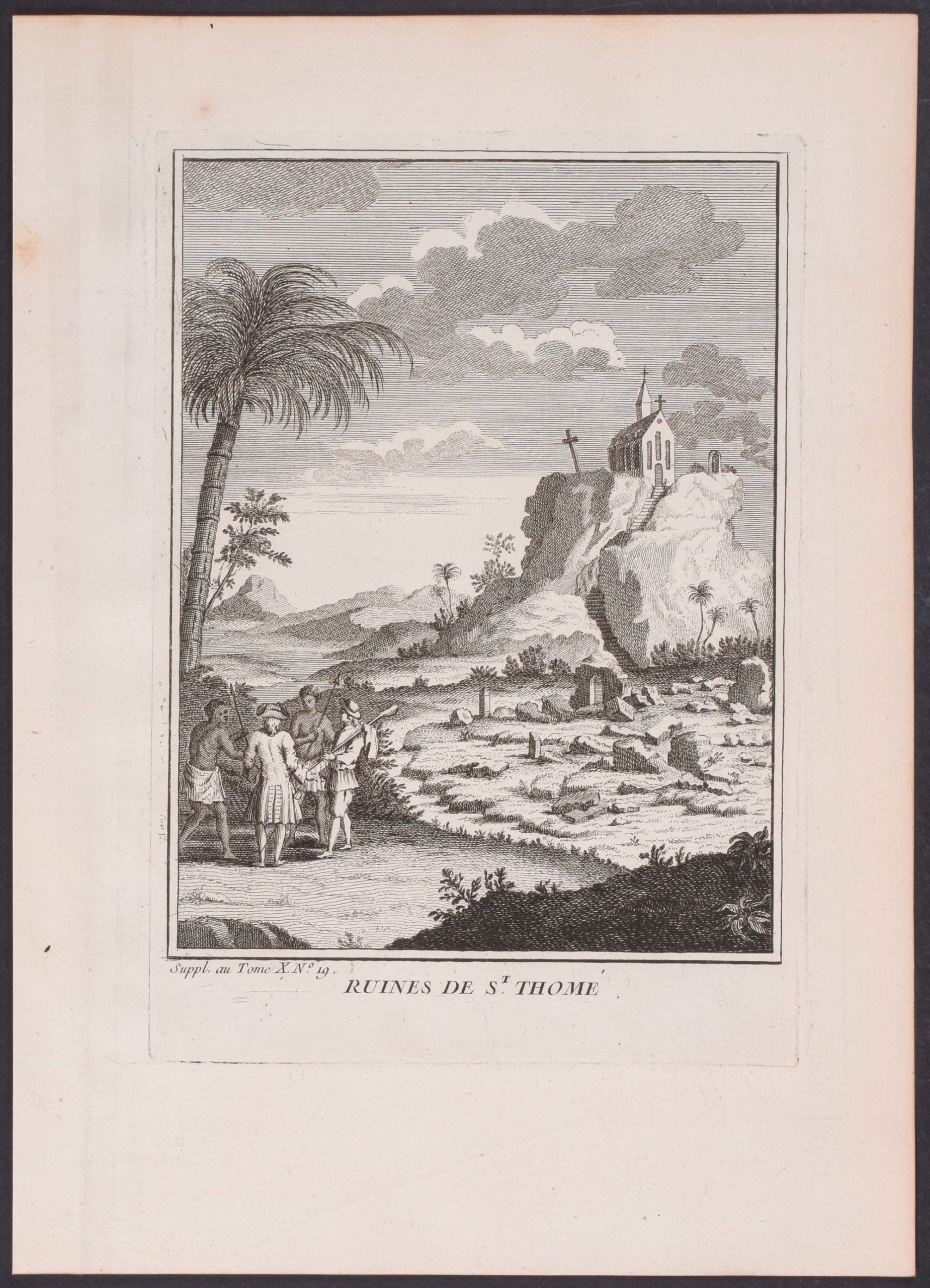 Ruins of St Thomas Mount, Chennai, India