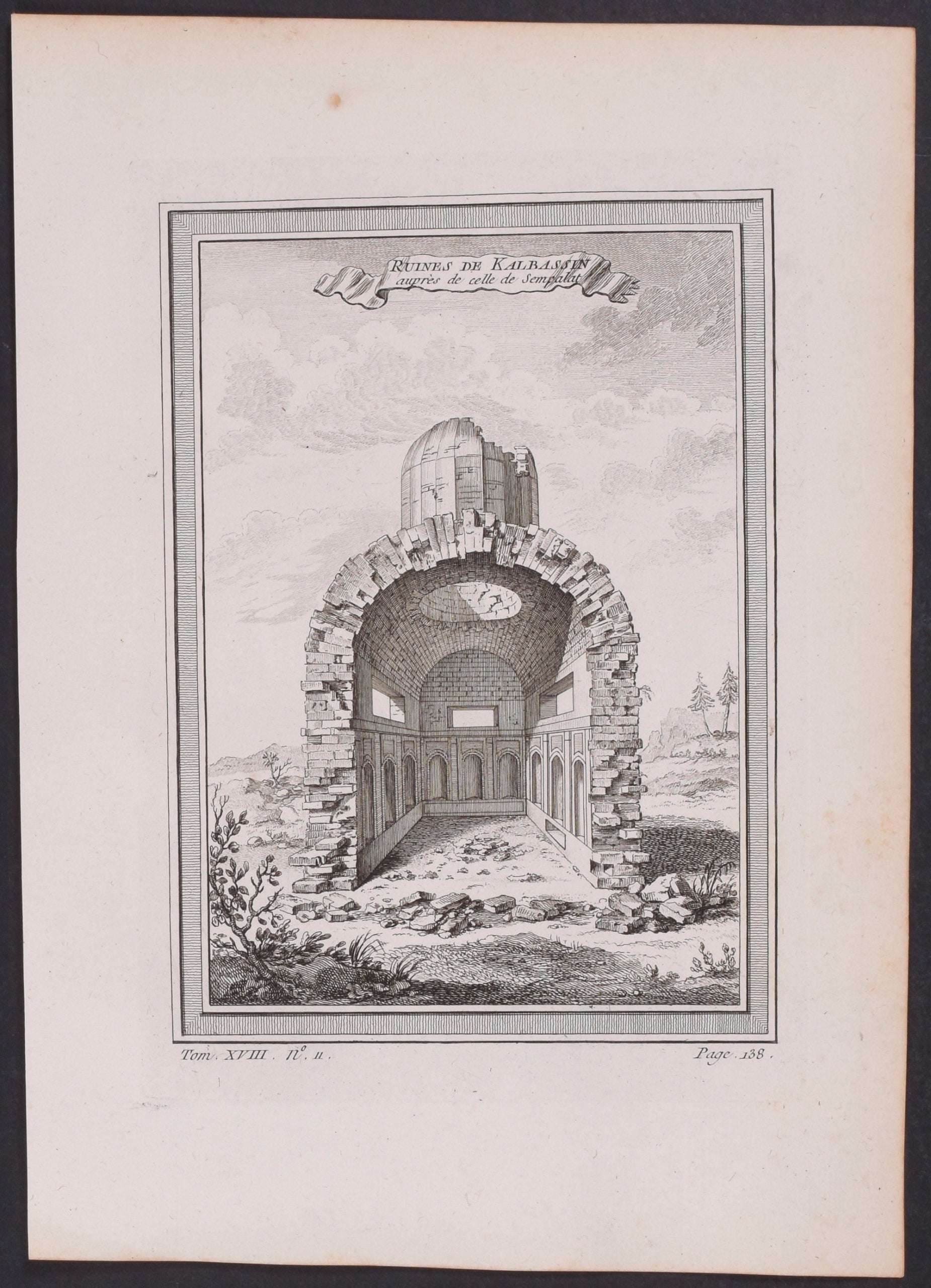 Ruins of Kalbassin, Siberia