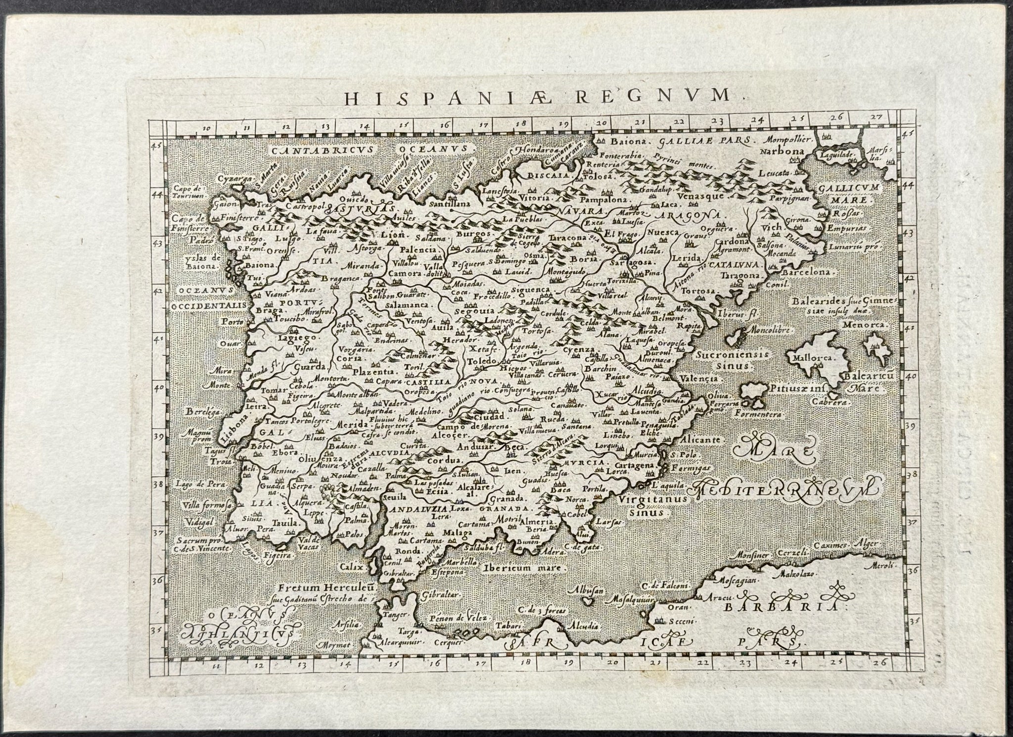Map of Spain & Portugal