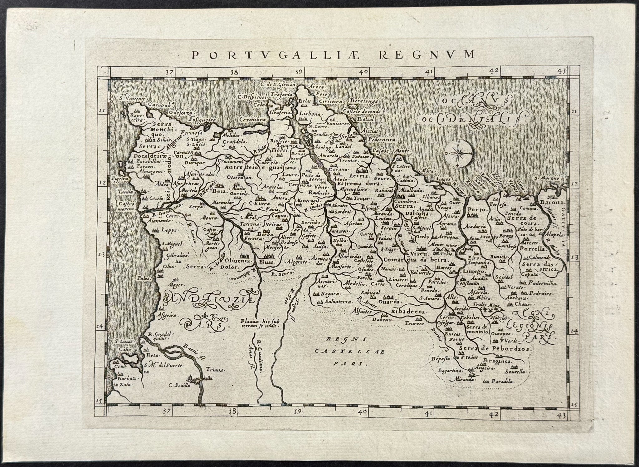 Map of Portugal
