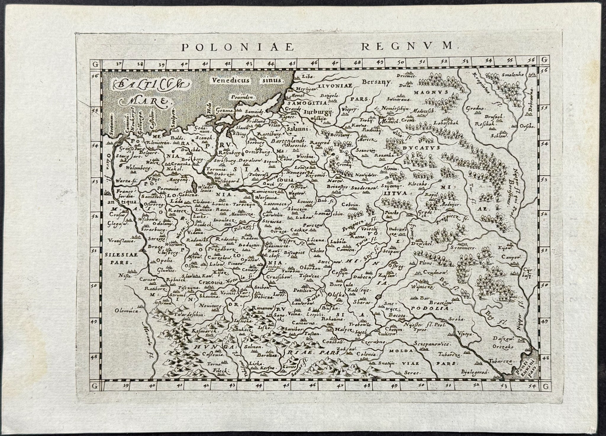 Map of Poland