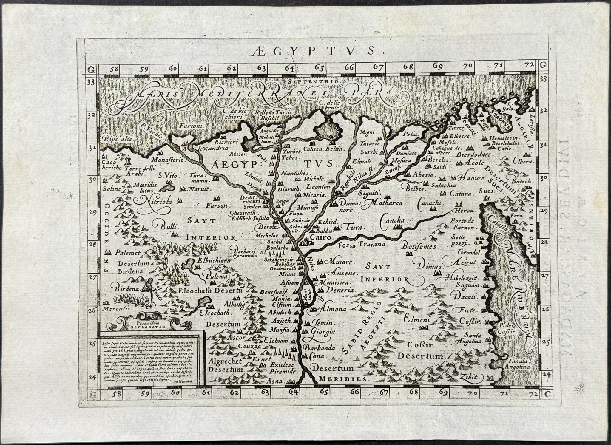 Map of Egypt