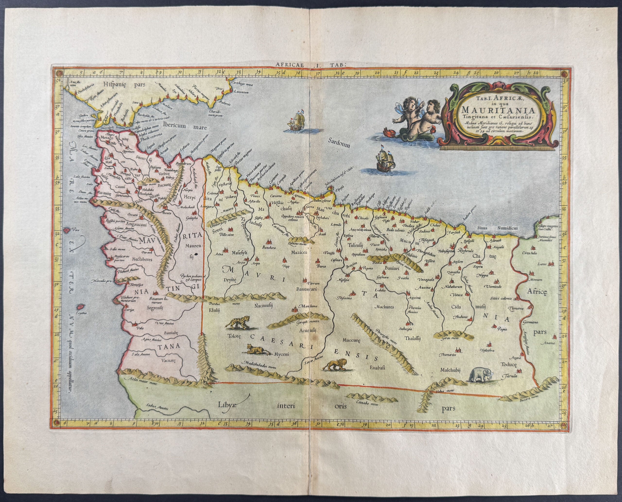 Map of Northwestern Africa