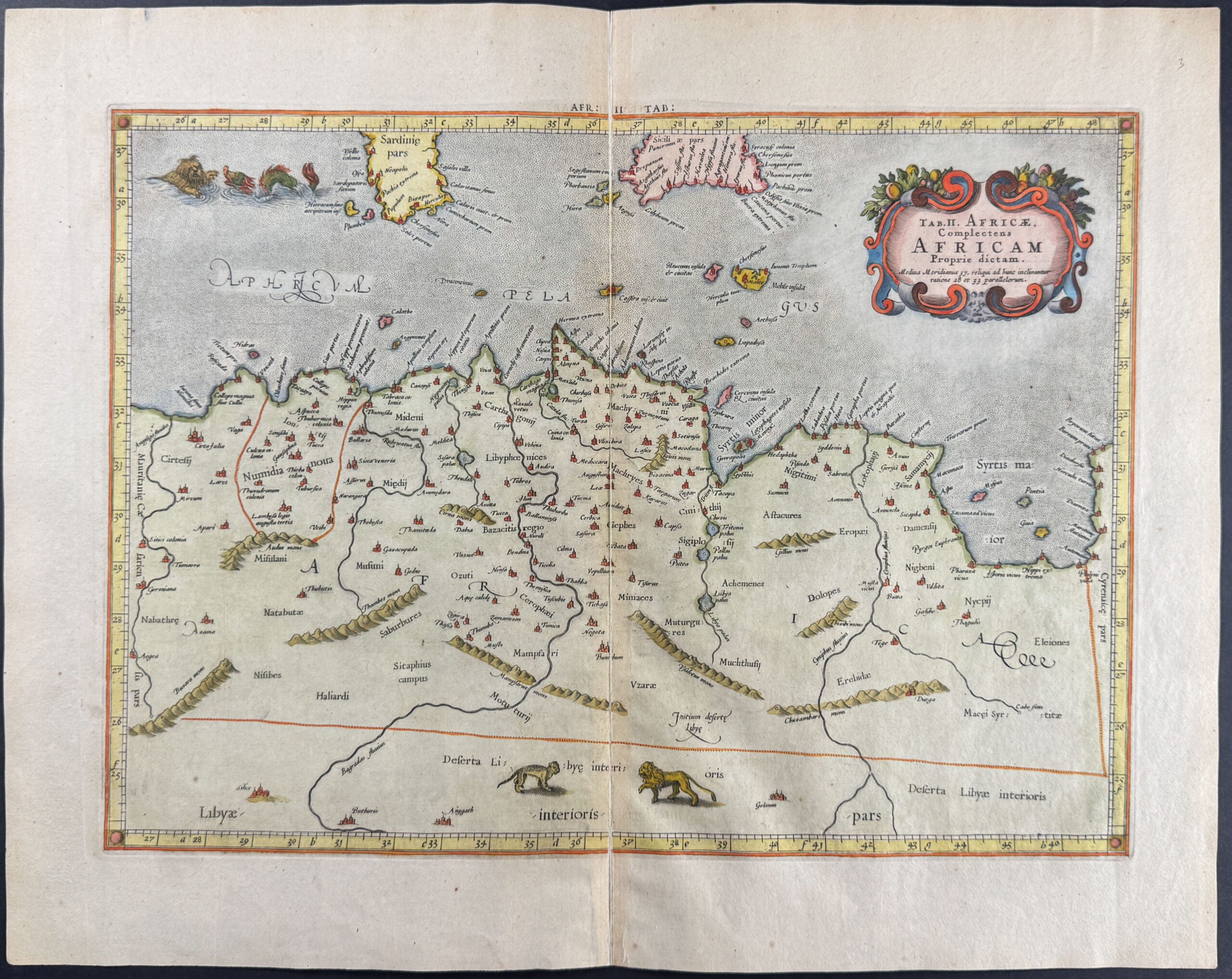 Map of Nothern Africa