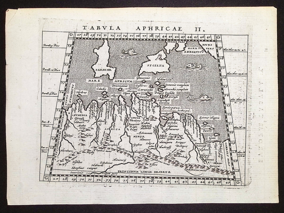 Lot of Four Maps of Northern Africa